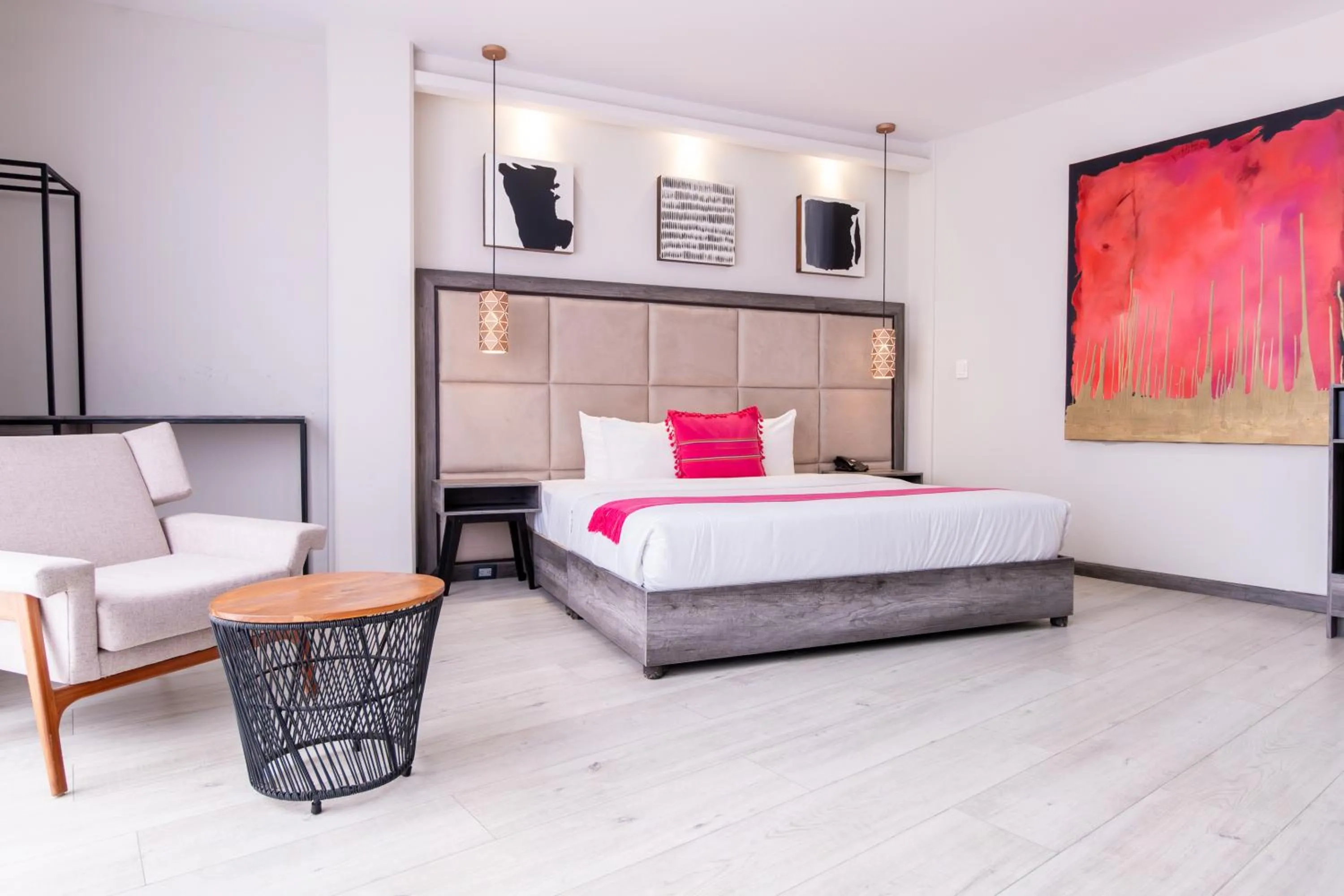 Bedroom, Bed in Arkana Puebla by Grupo Amber