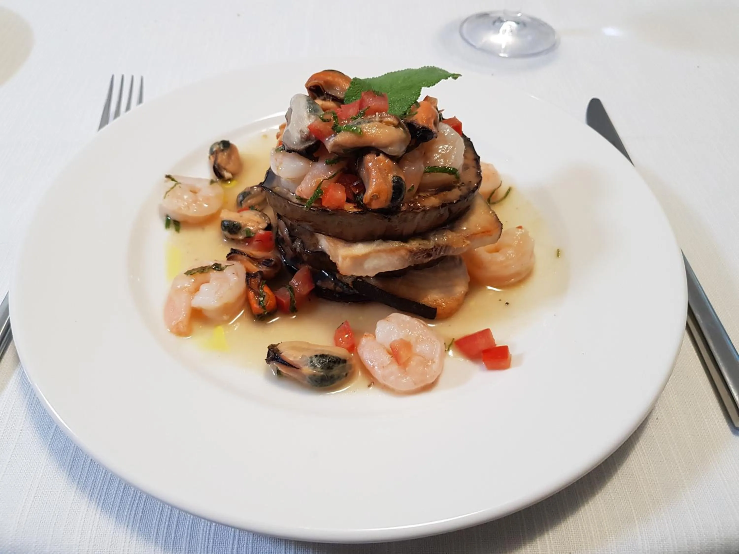 Food in Hotel La Sorgente