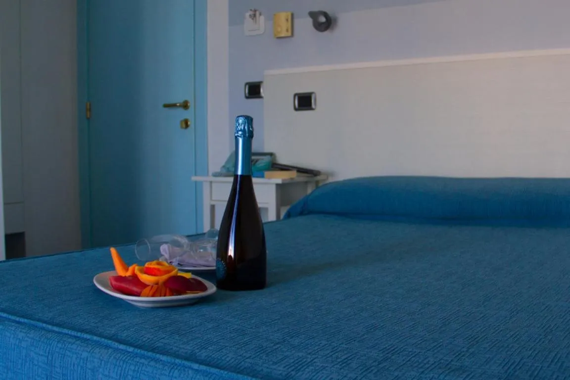 Bed in Hotel La Sorgente