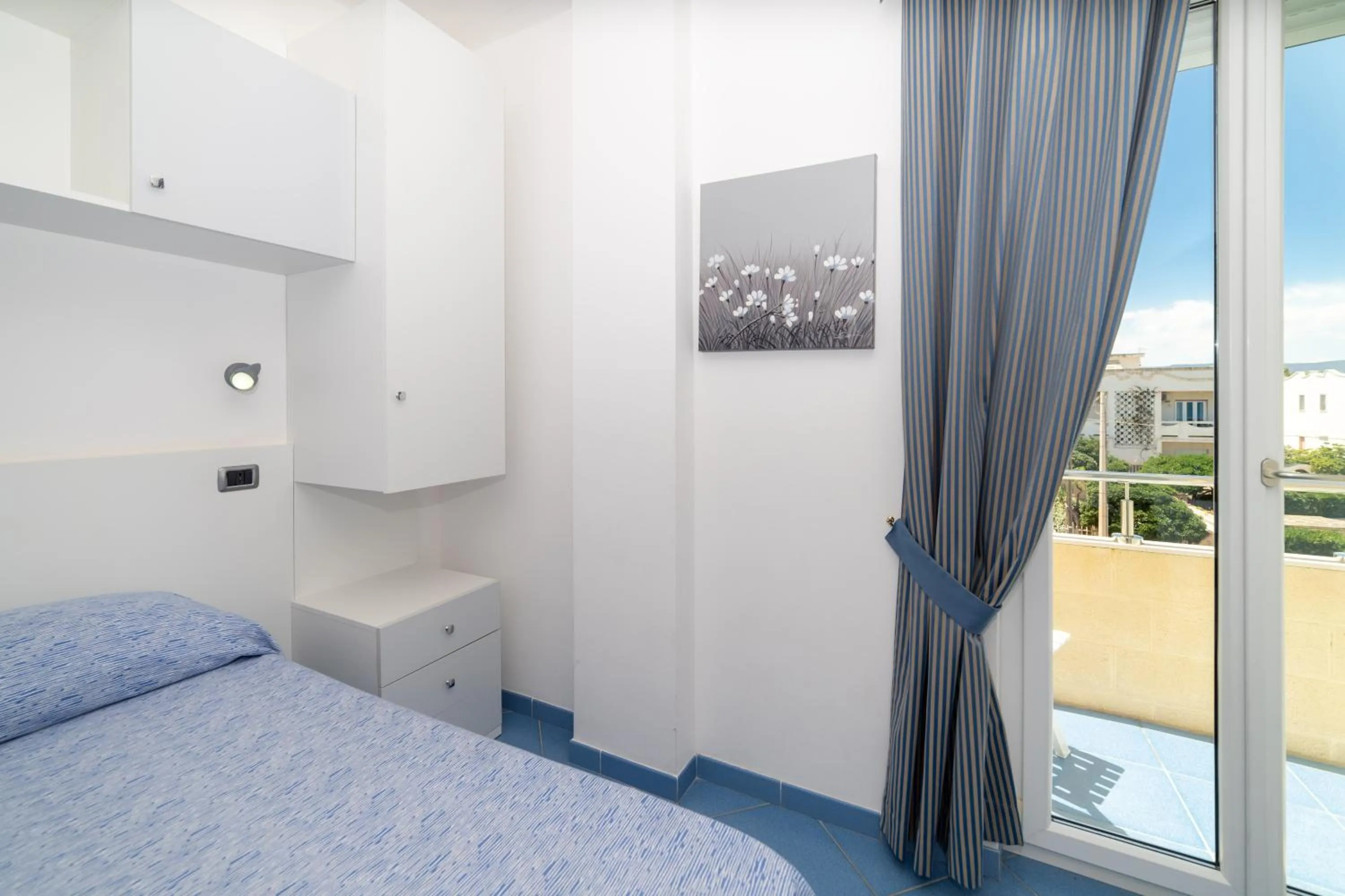 Bed in Hotel La Sorgente