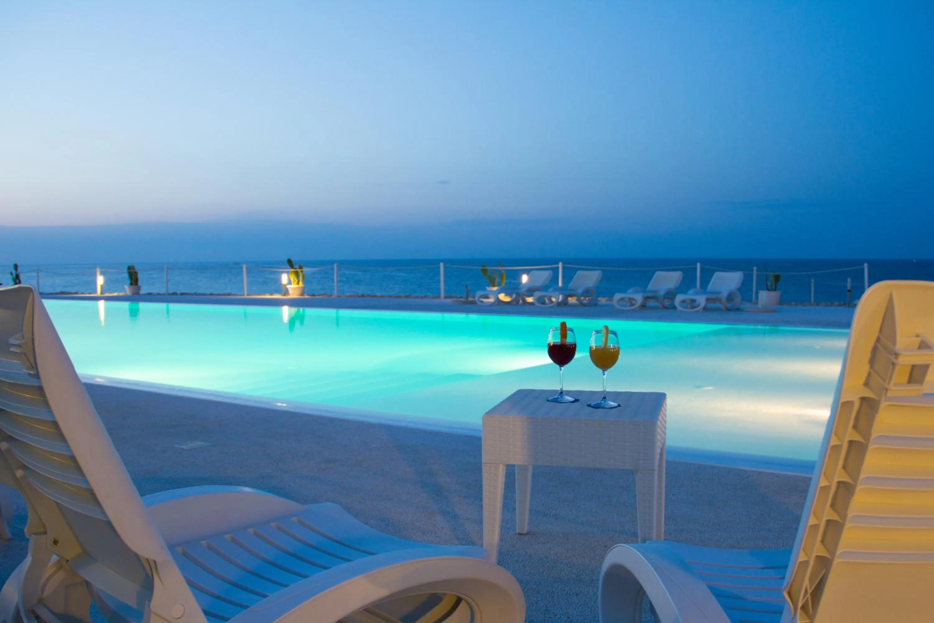 Swimming pool in Hotel La Sorgente