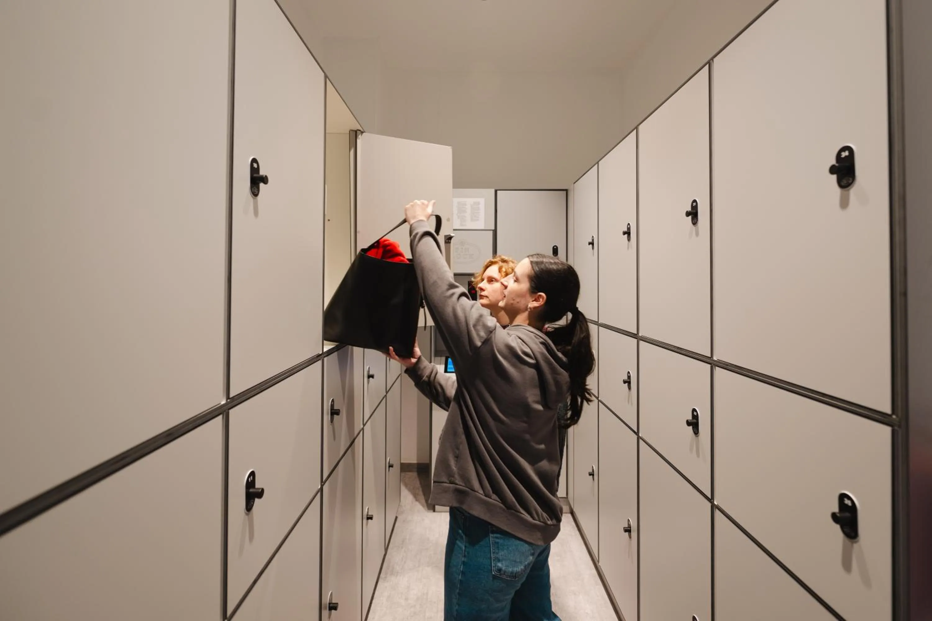 locker in Wombat's City Hostel Leipzig