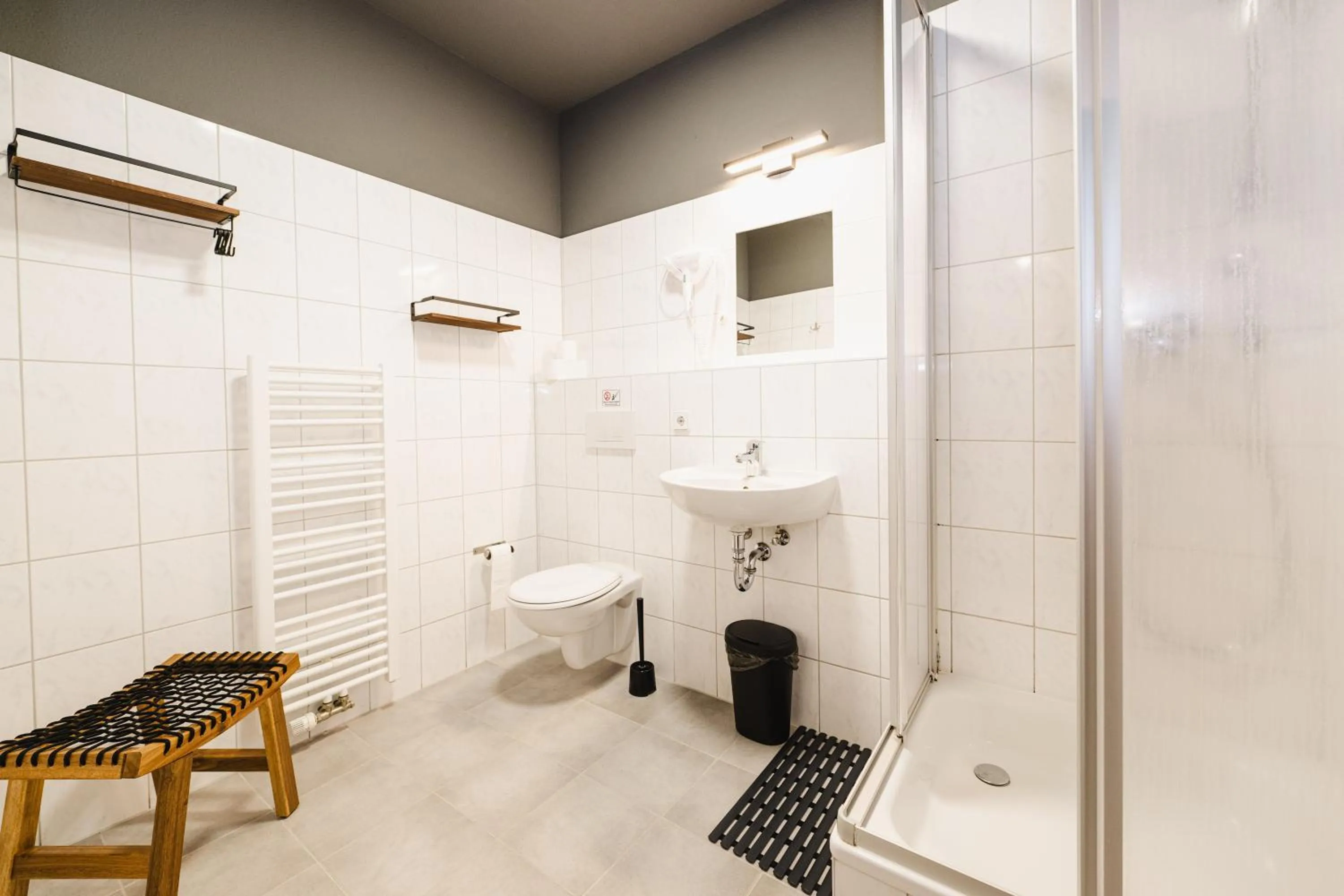 Bathroom in Wombat's City Hostel Leipzig