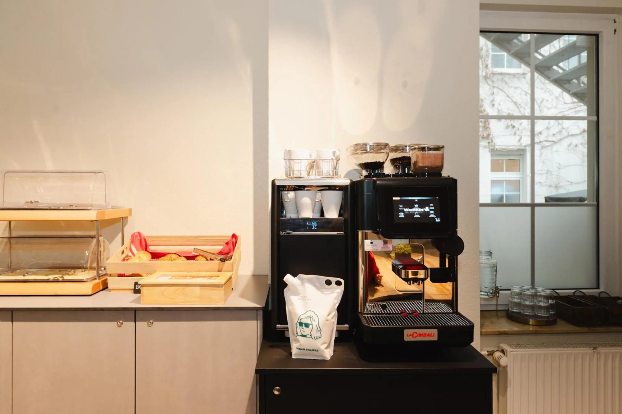 Breakfast in Wombat's City Hostel Leipzig