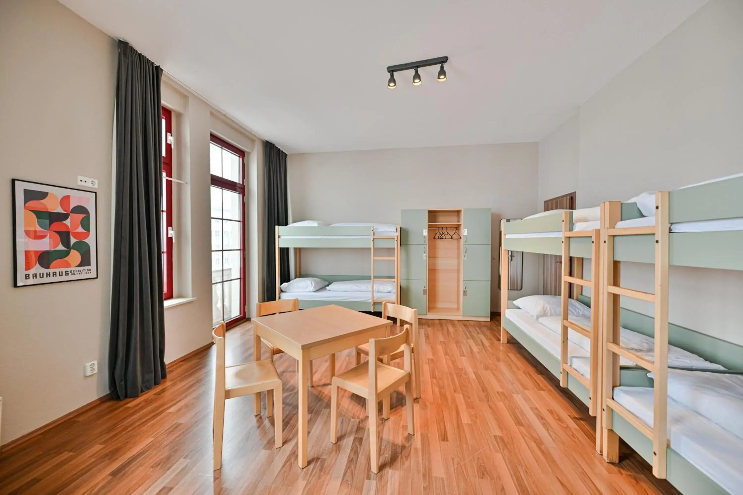 Bed in 6-Bed Female Dormitory Room in Wombat's City Hostel Leipzig Bed in 6-Bed Female Dormitory Room in Wombat's City Hostel Leipzig