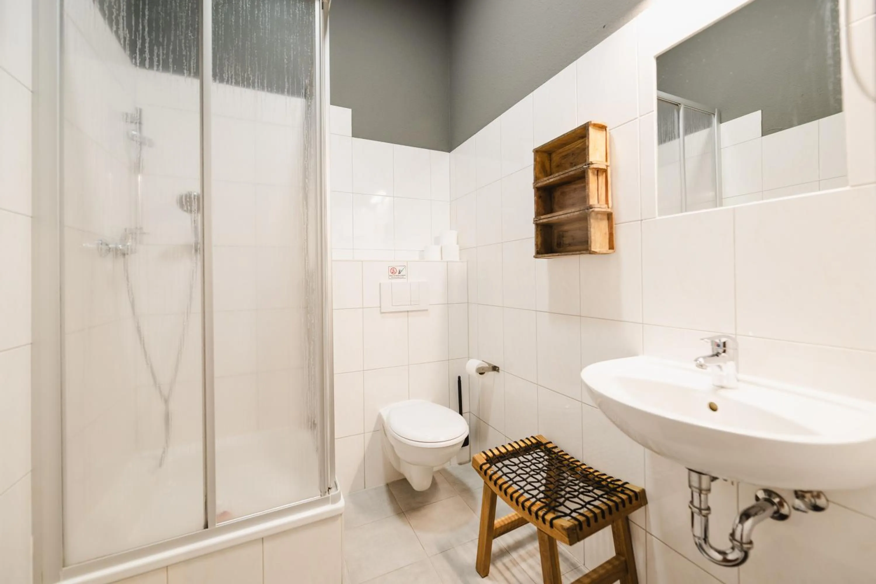 Bathroom in Wombat's City Hostel Leipzig