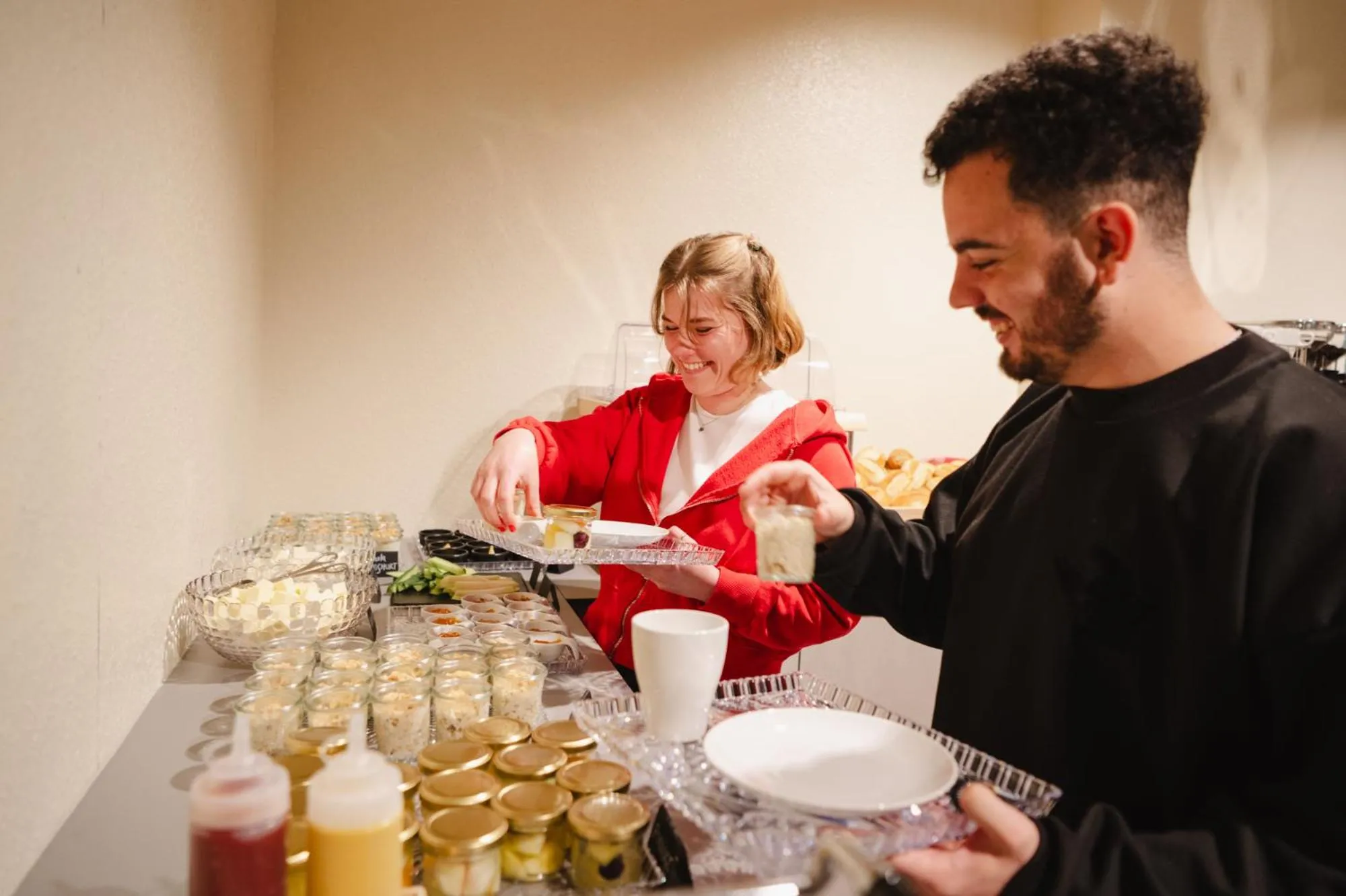 Breakfast in Wombat's City Hostel Leipzig