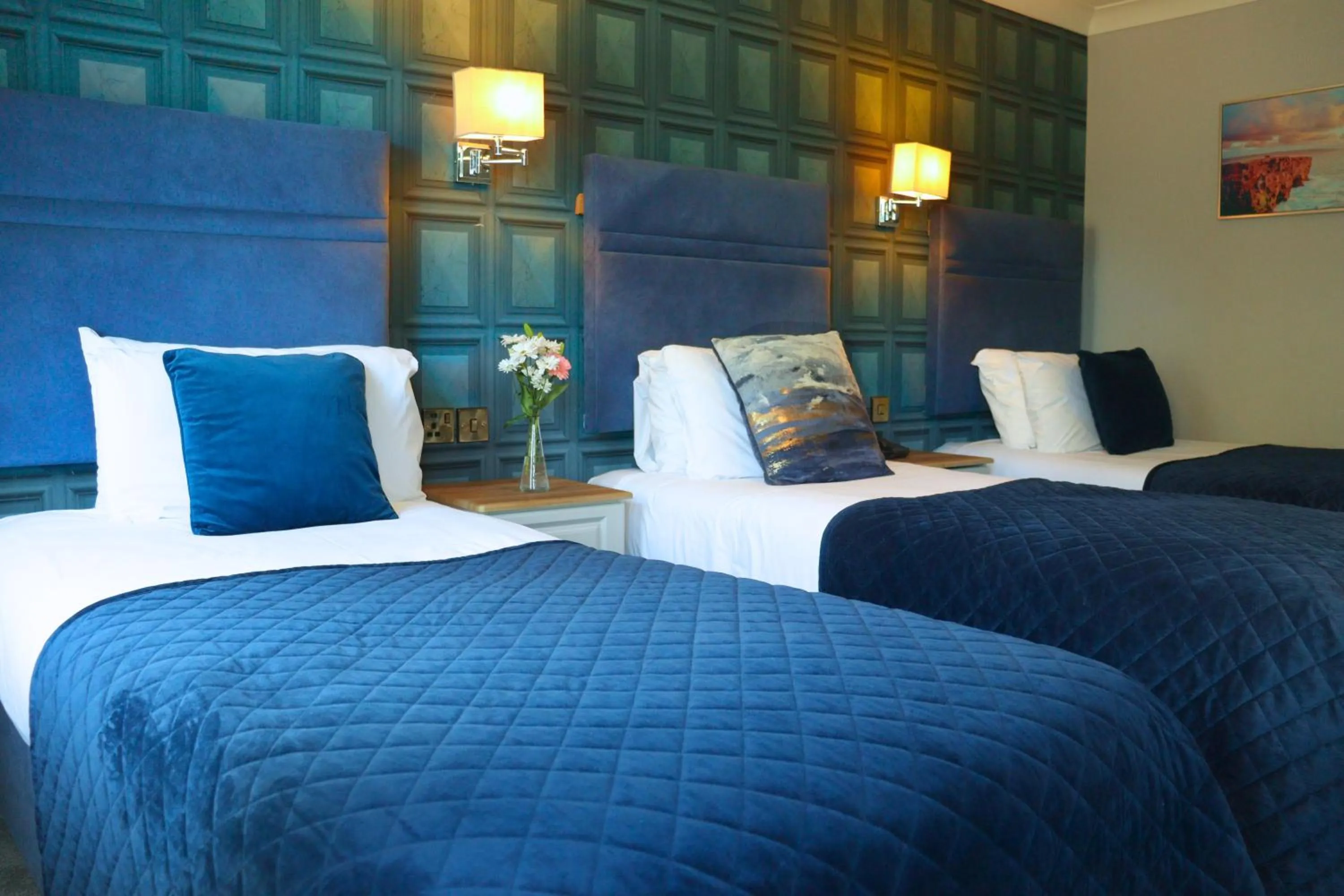 Bed in The Newgrange Hotel