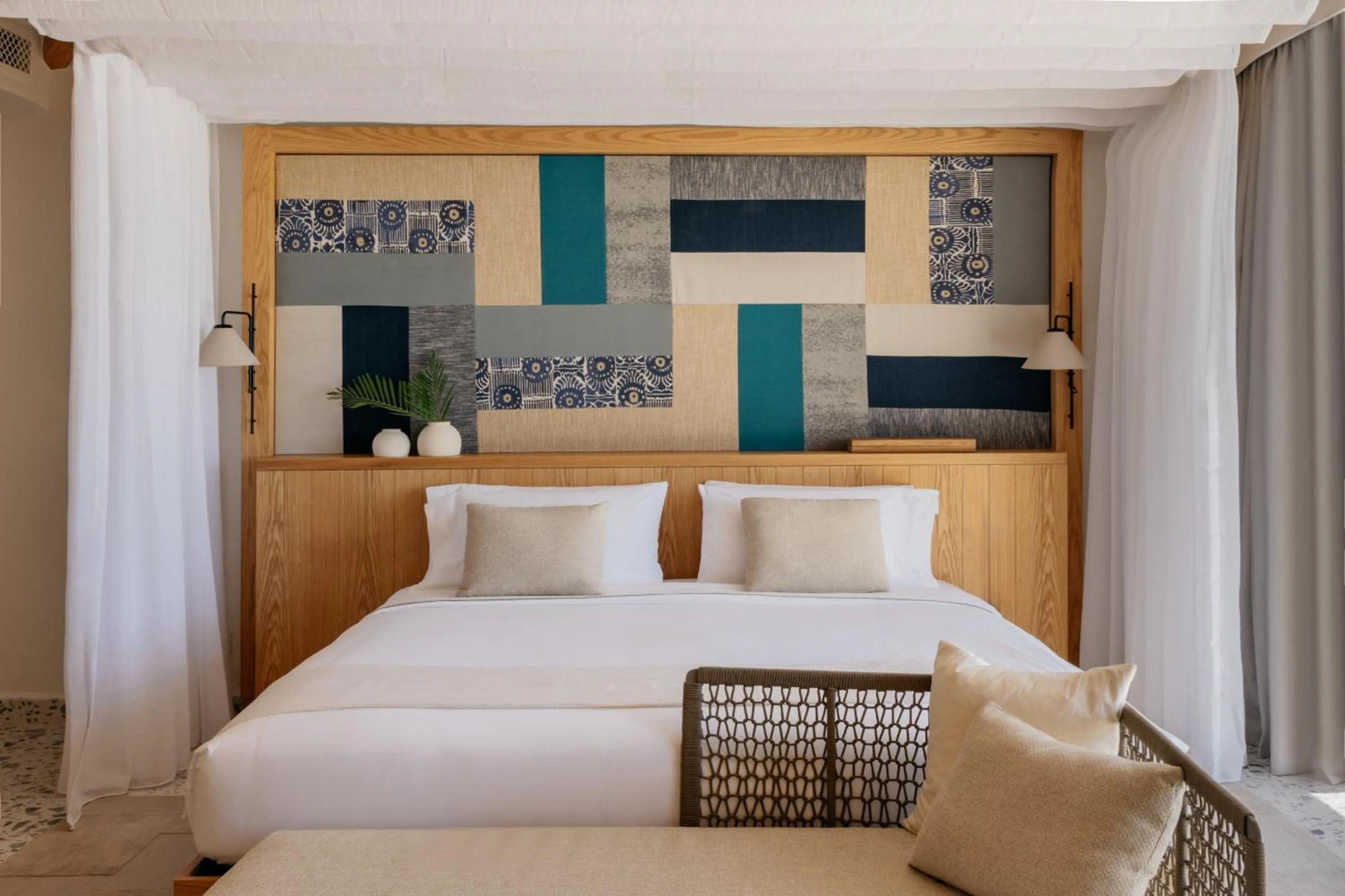 Bed in Melia Zanzibar