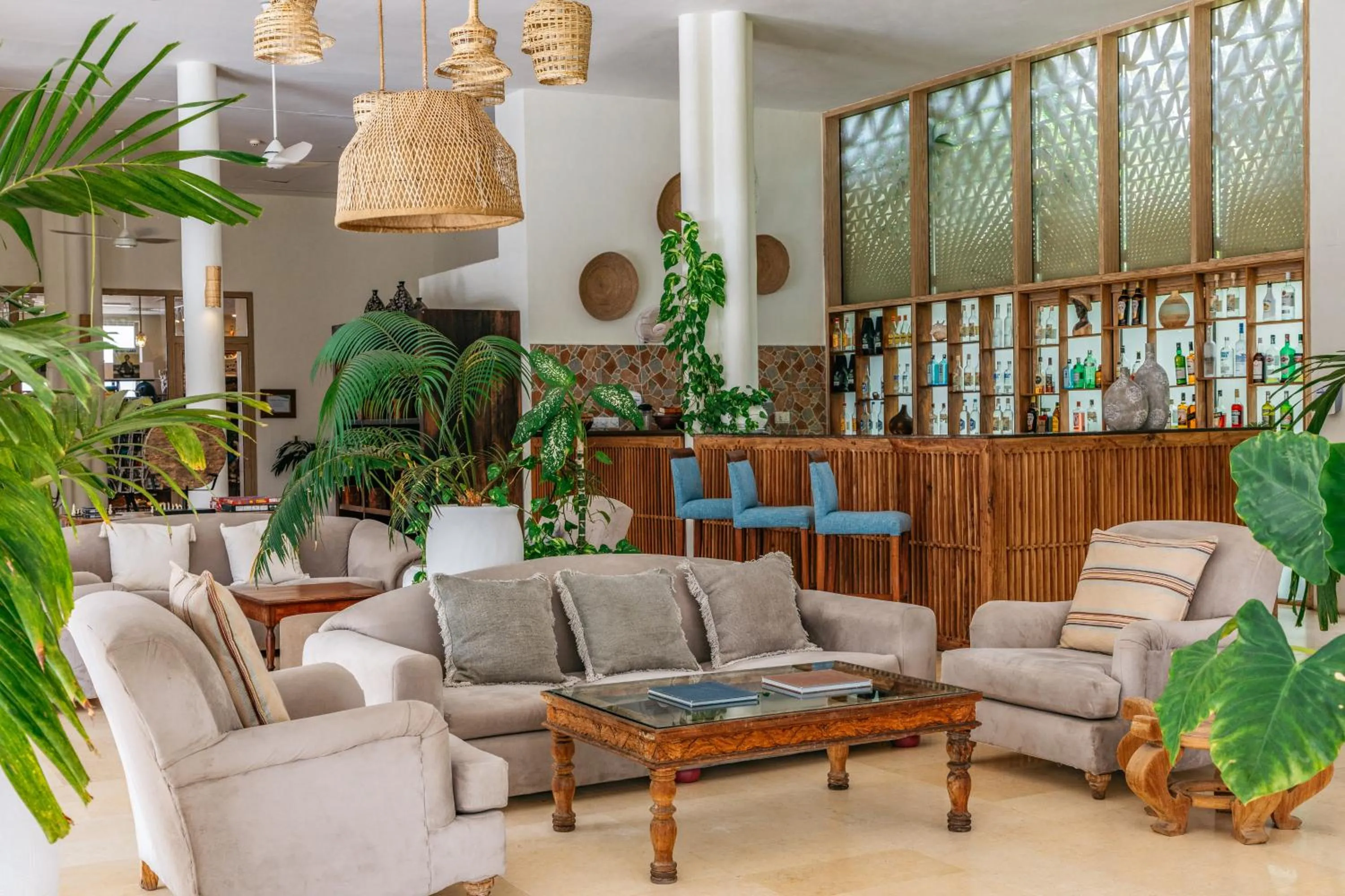 Lobby or reception in Melia Zanzibar