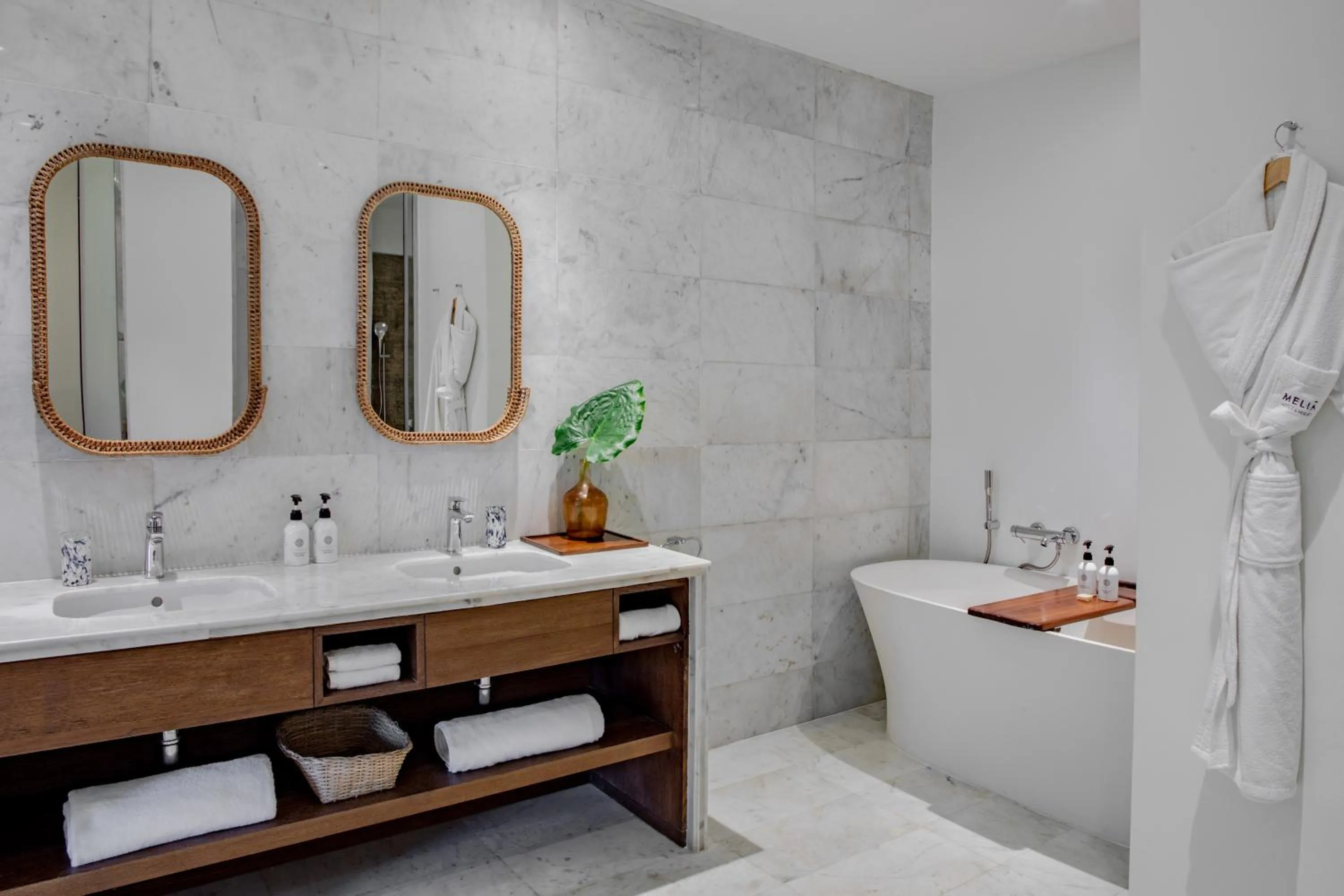 Bathroom in Melia Zanzibar