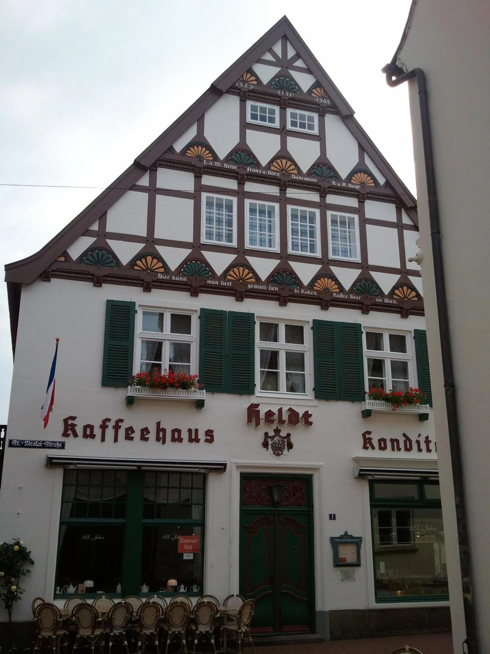 Facade/entrance in Apartments im Kaffeehaus Heldt
