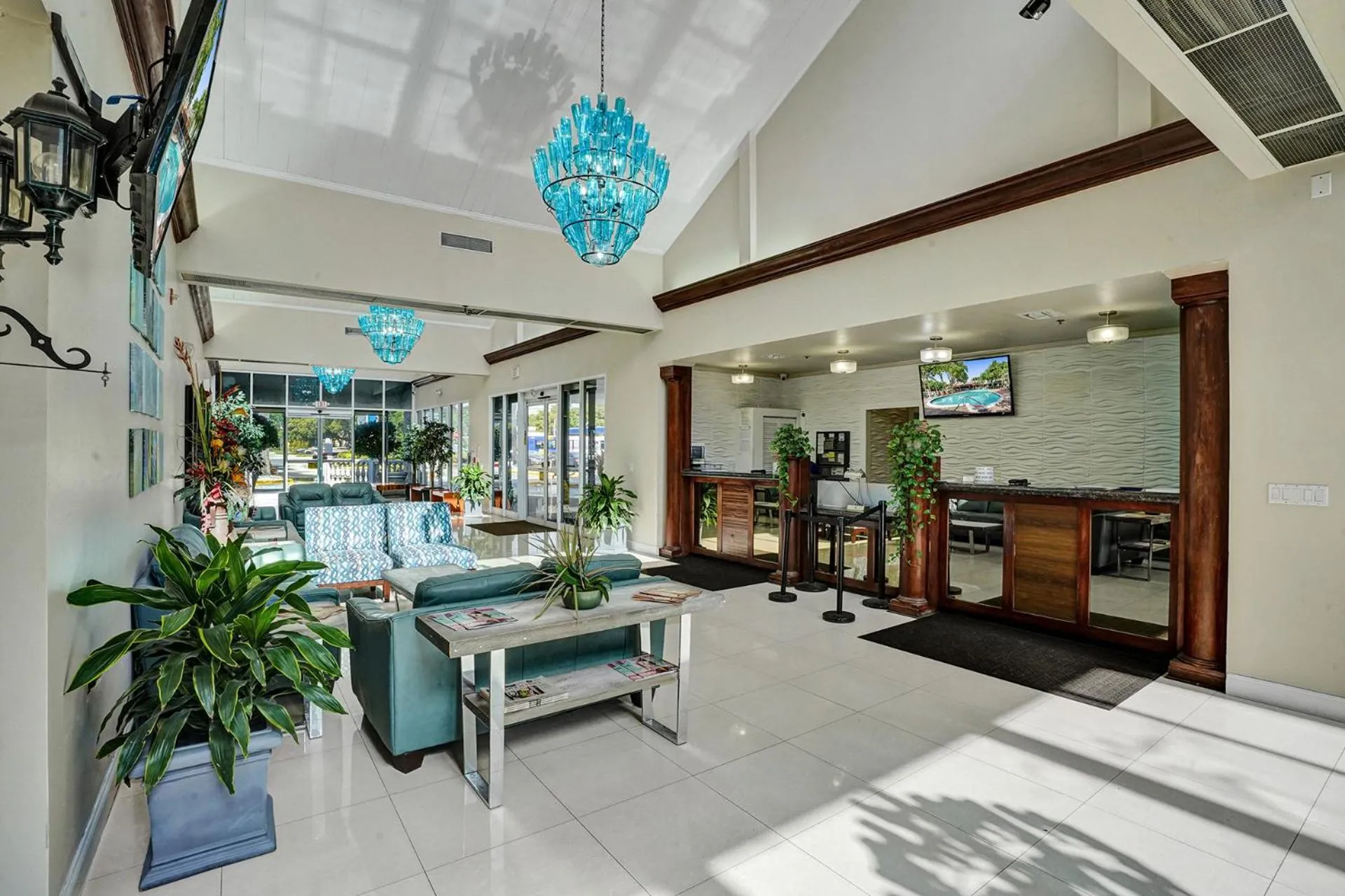 Lobby or reception in Fort Lauderdale Grand Hotel