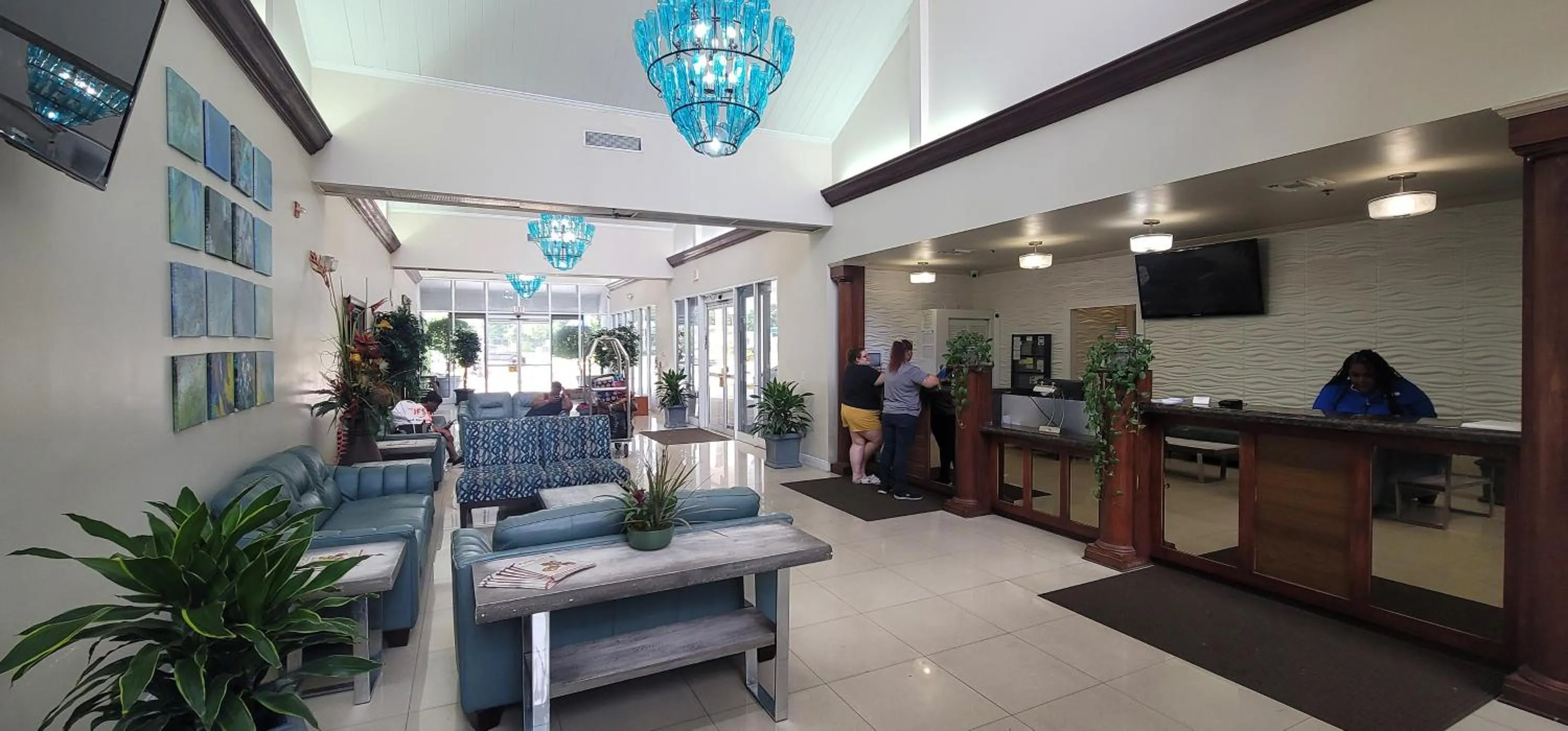 Lobby or reception in Fort Lauderdale Grand Hotel