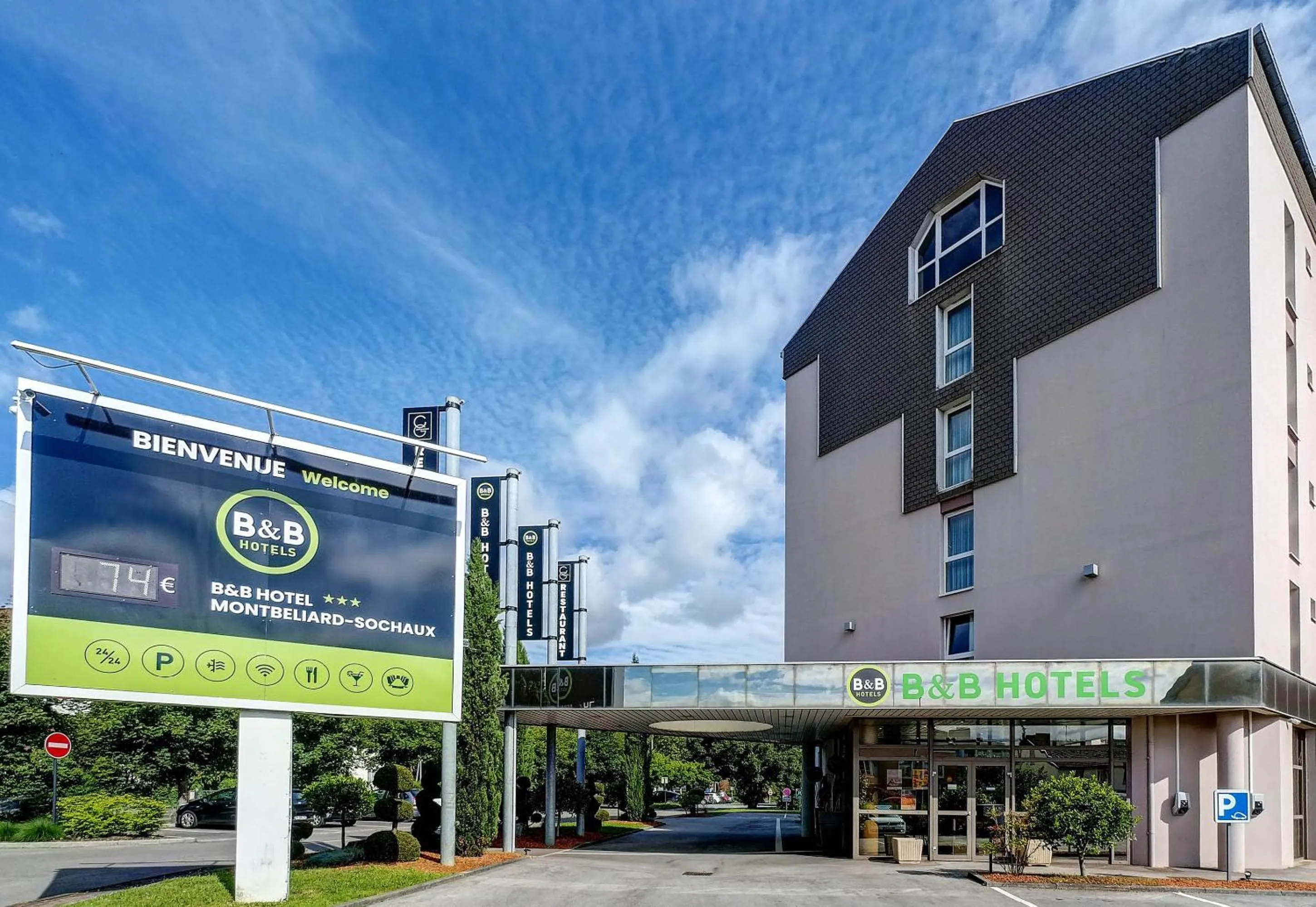 Property logo or sign in The Originals Boutique, Hôtel Restaurant Arianis, Sochaux-Montbéliard