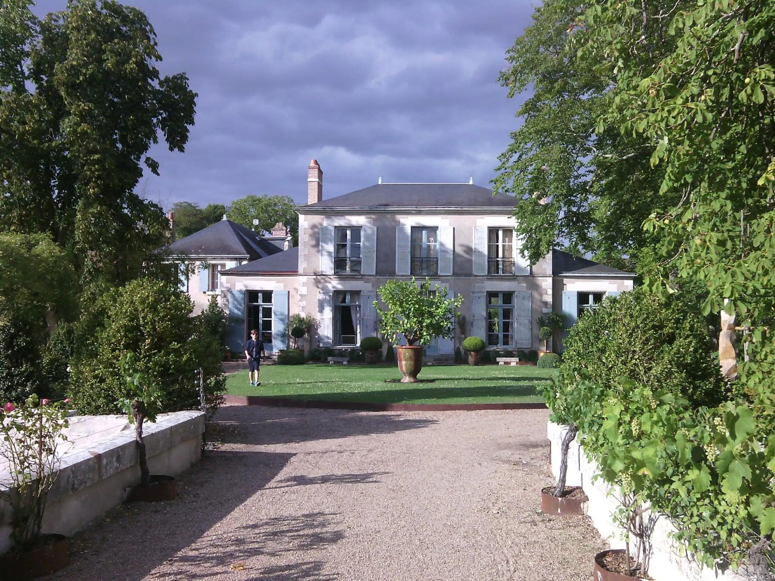 Garden view in Les Douves