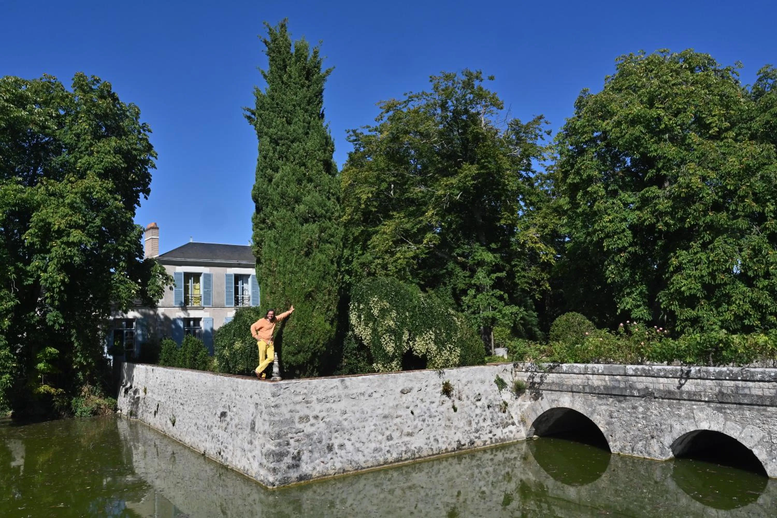 Natural landscape in Les Douves