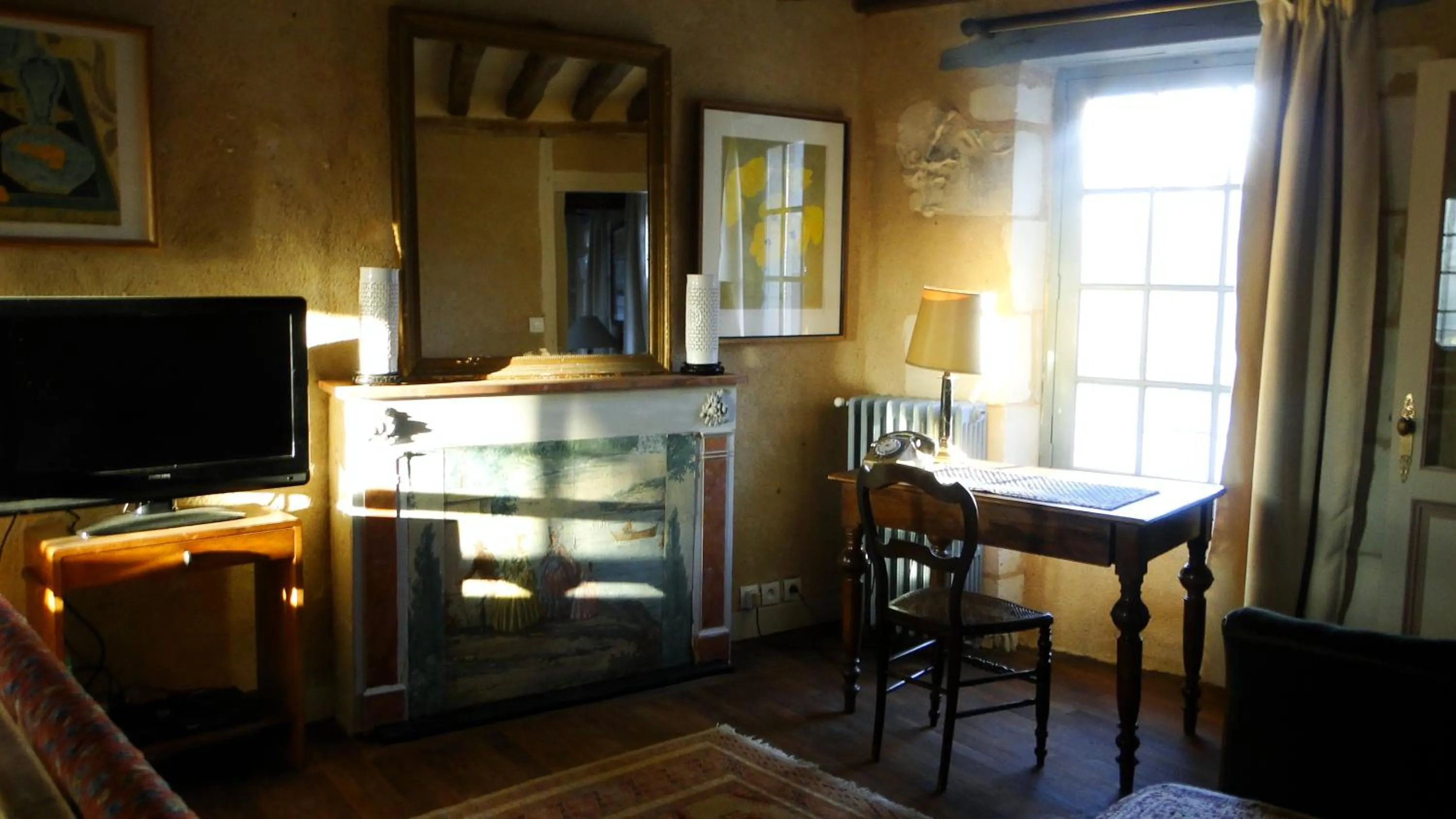 Seating area in Les Douves