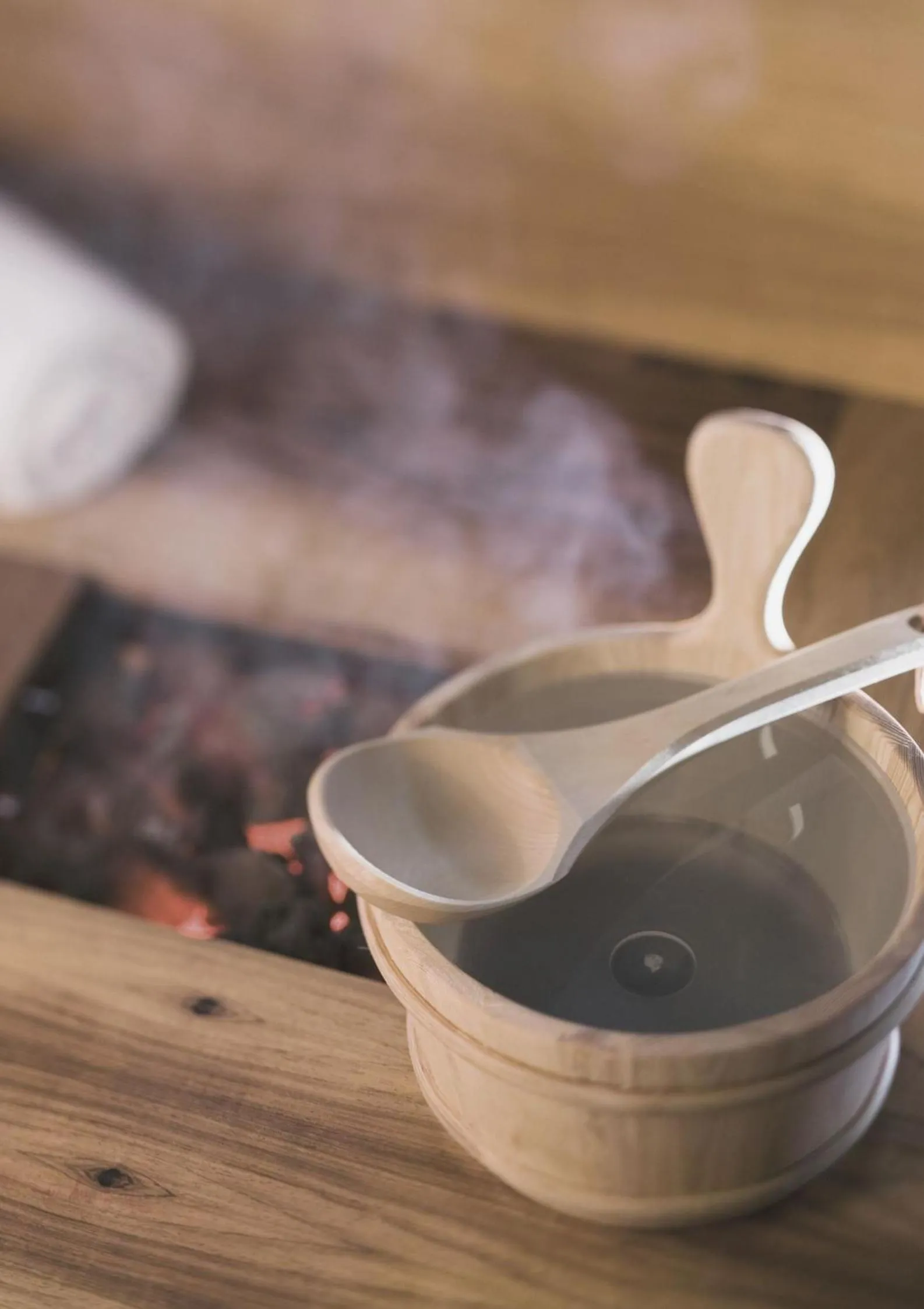 Sauna in B&B A Dream City spa & Massages