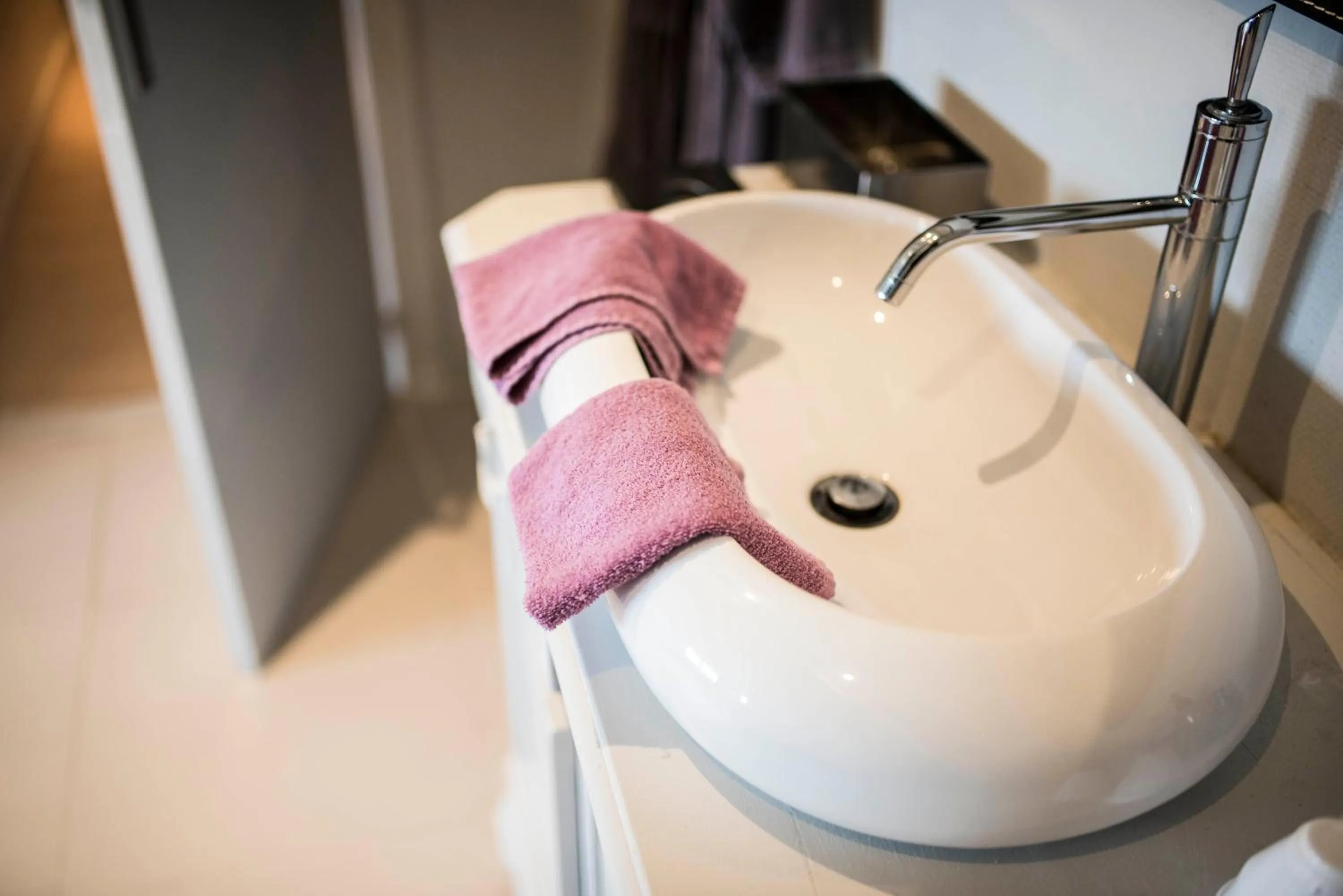 Bathroom in B&B A Dream City spa & Massages