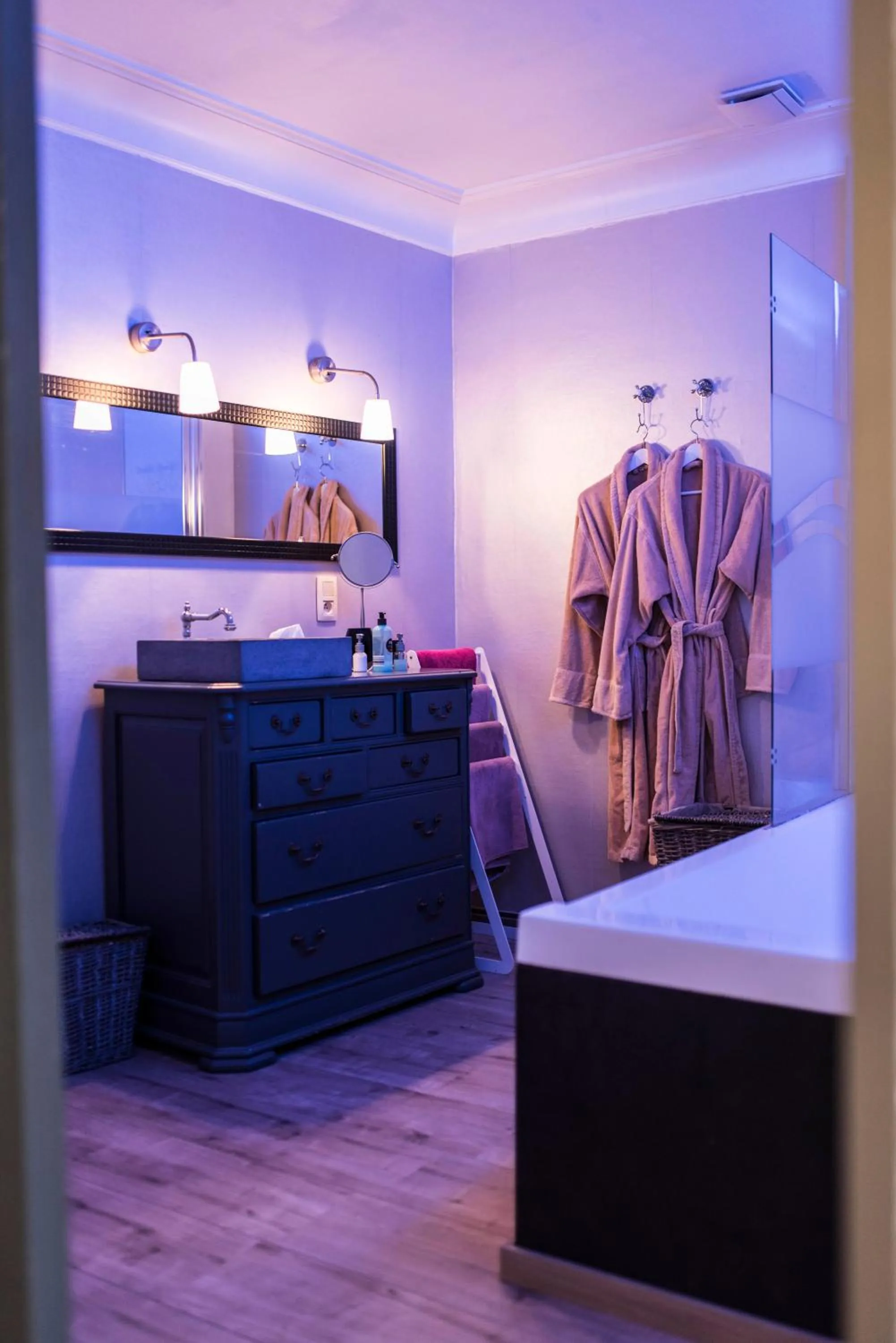 Bathroom in B&B A Dream City spa & Massages