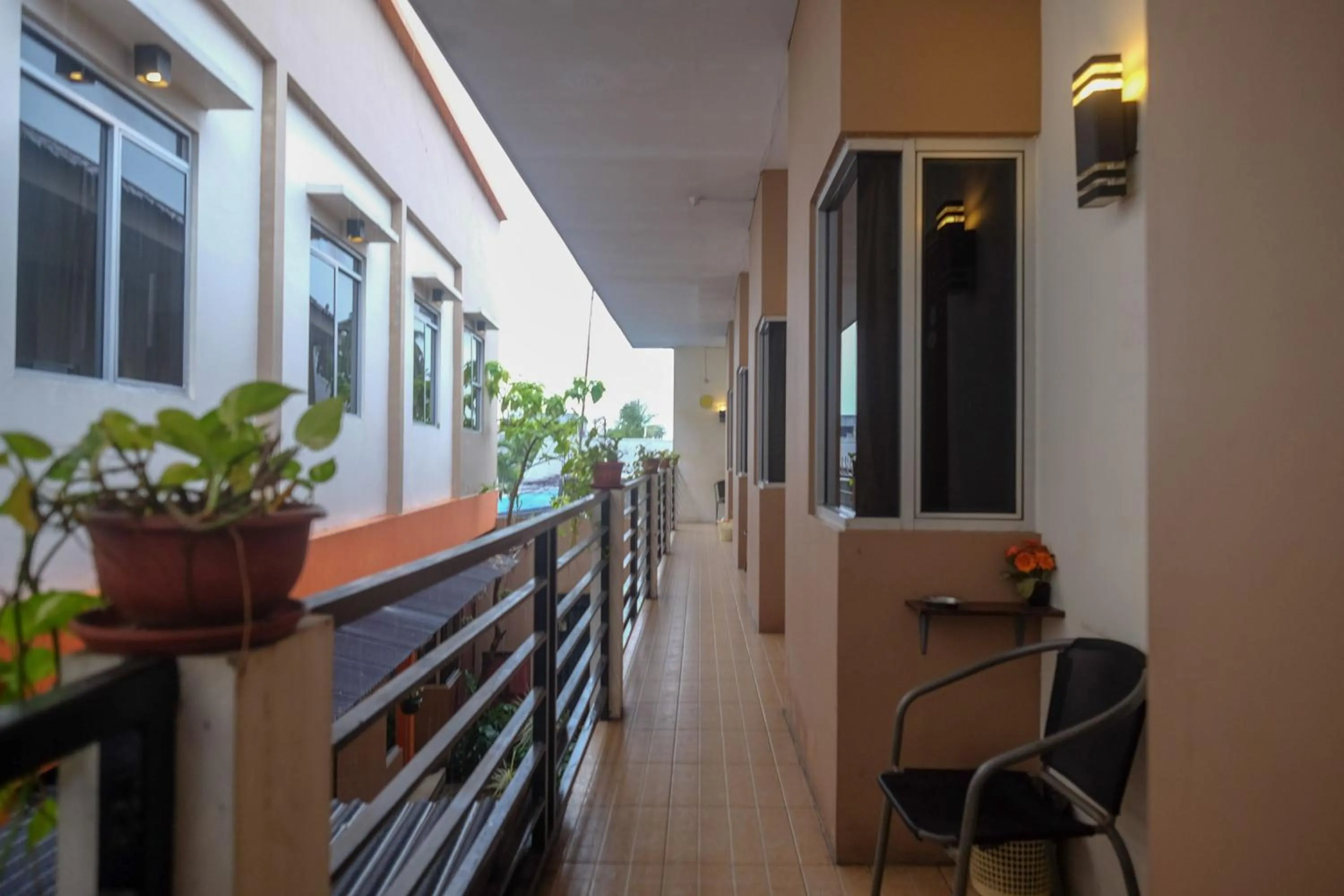 Balcony/Terrace in RedDoorz near Jalan Wolter Monginsidi Manado