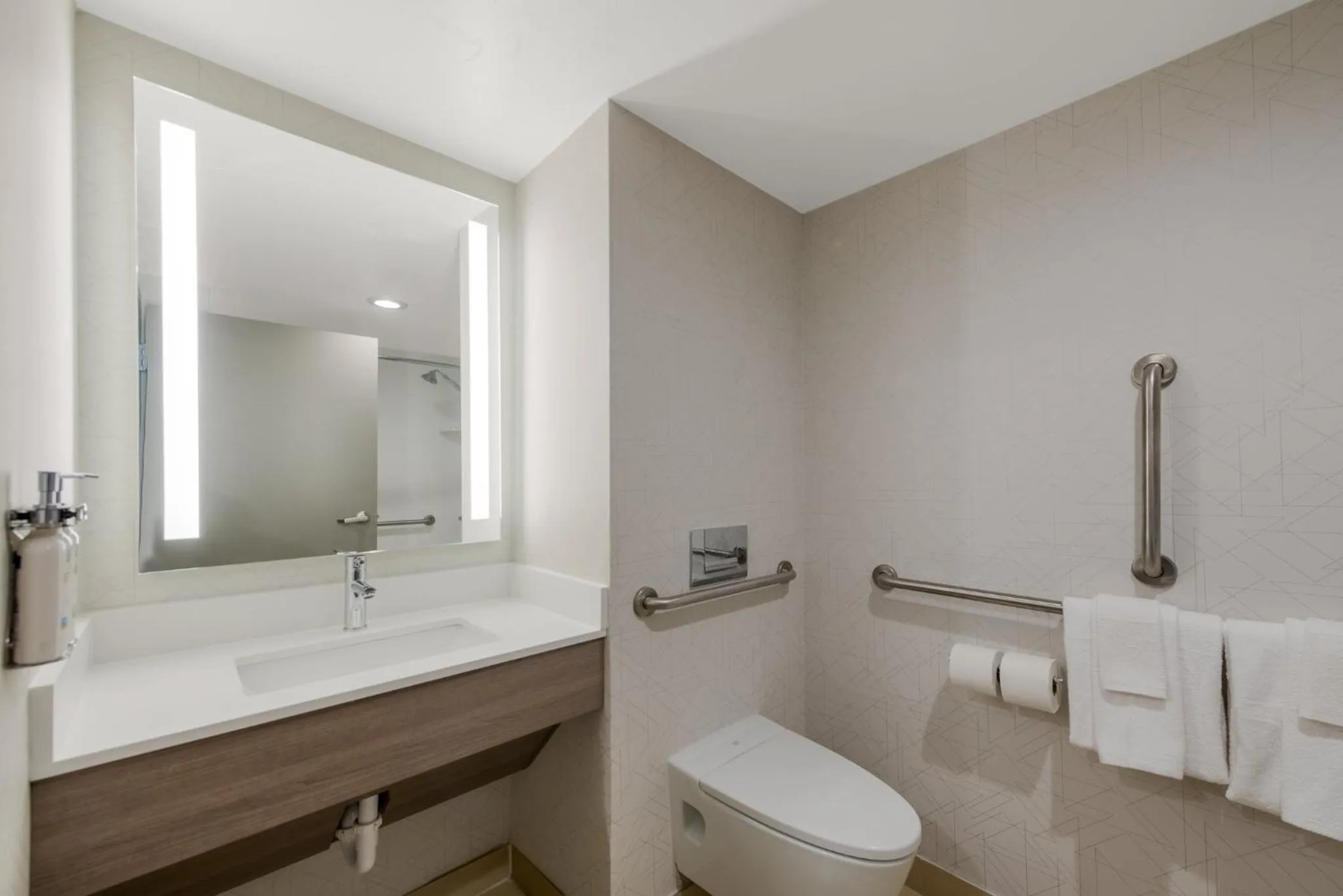 Bathroom in Holiday Inn Express Hotels- Hampton by IHG