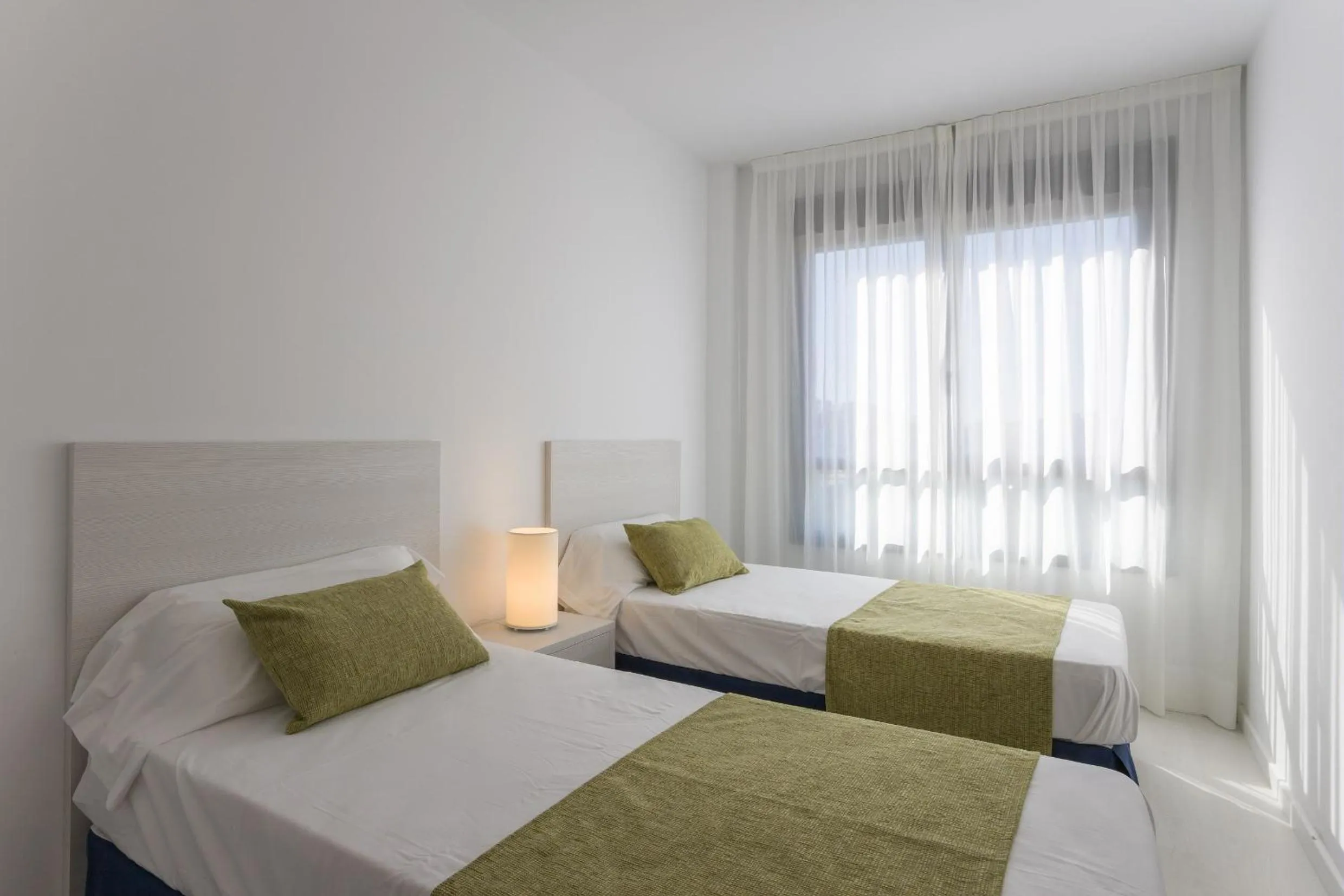 Bed in Torredembarra apartamento