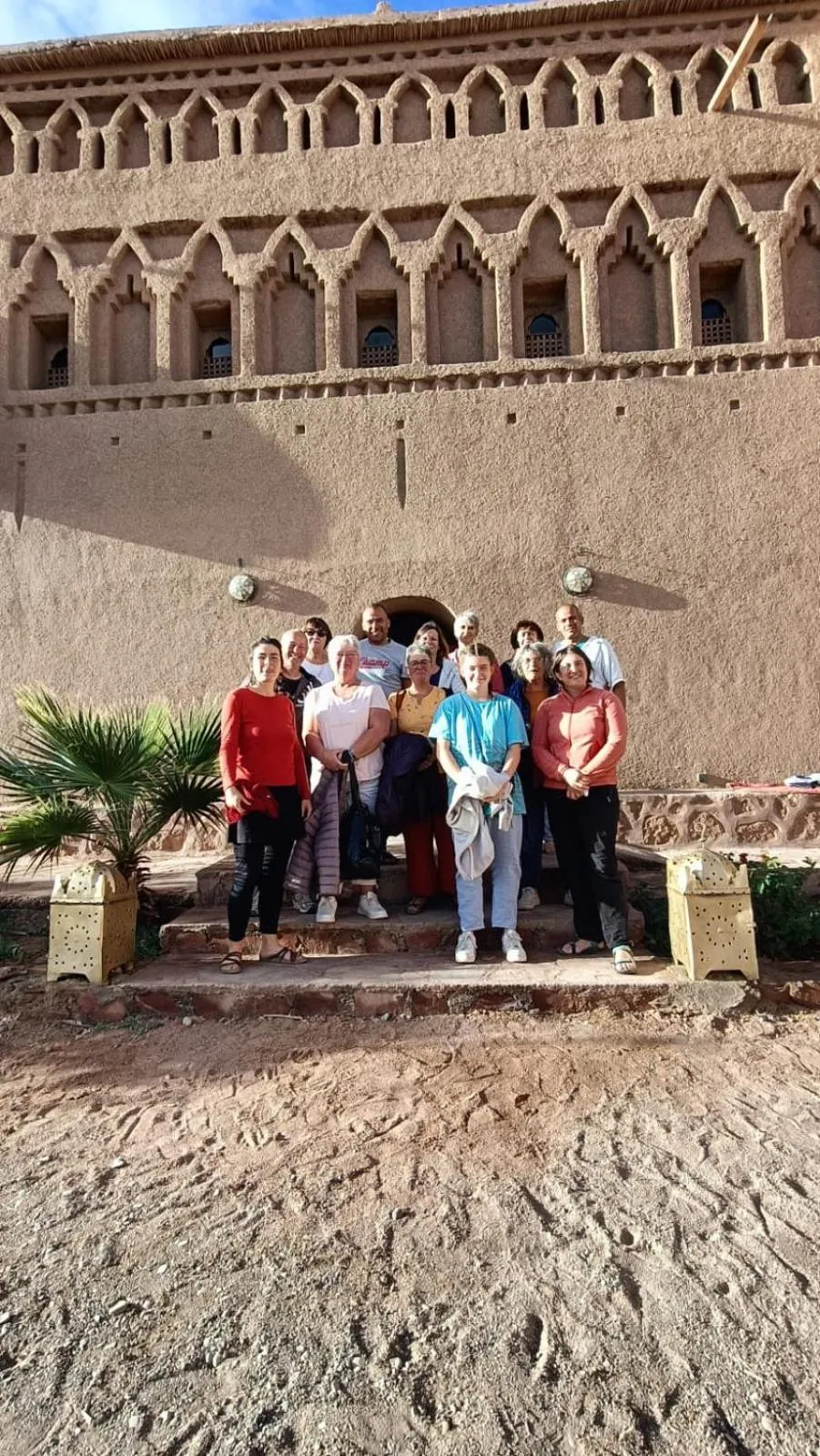 People in Auberge Famille Benmoro