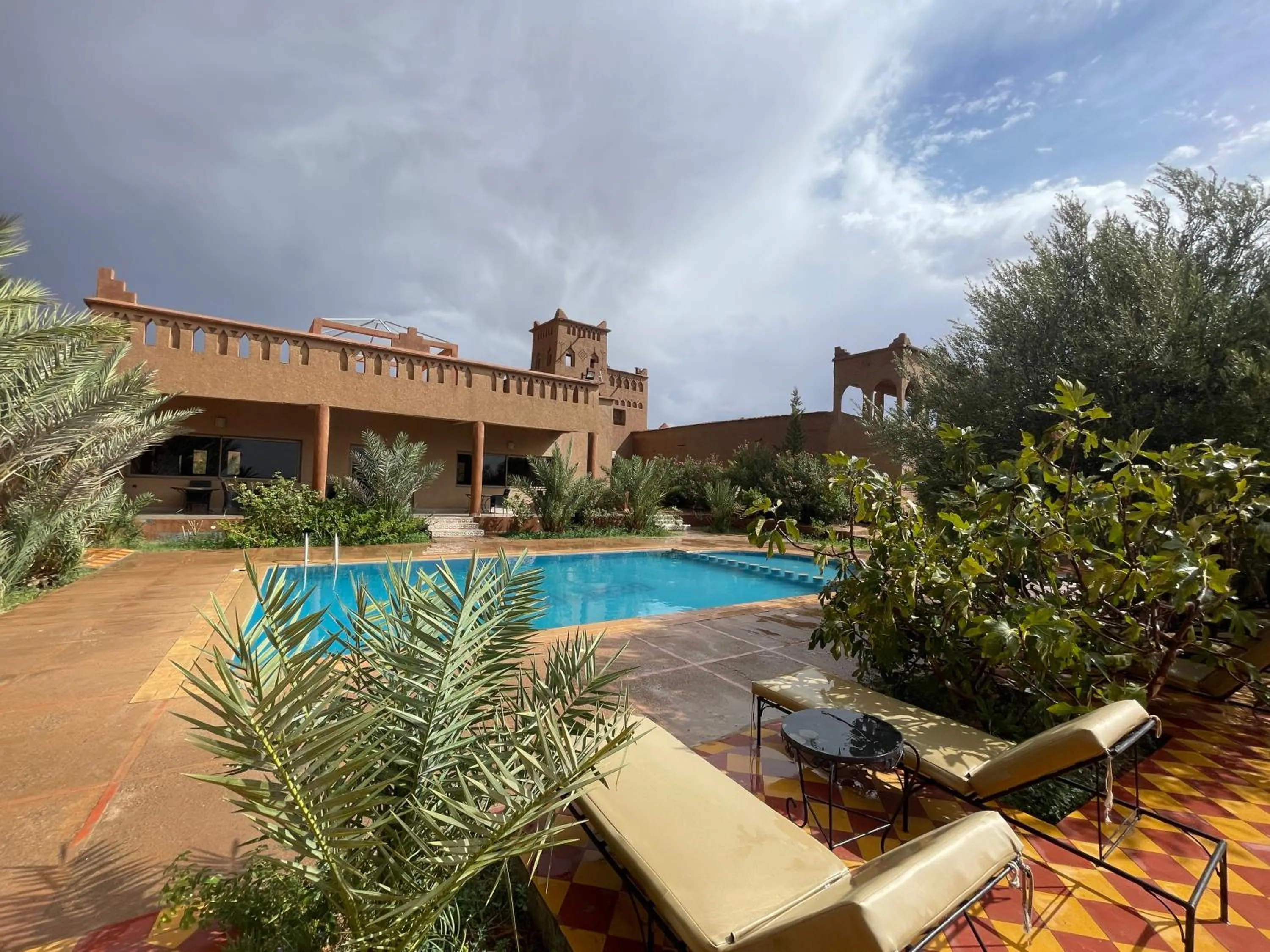 Garden in Auberge Famille Benmoro