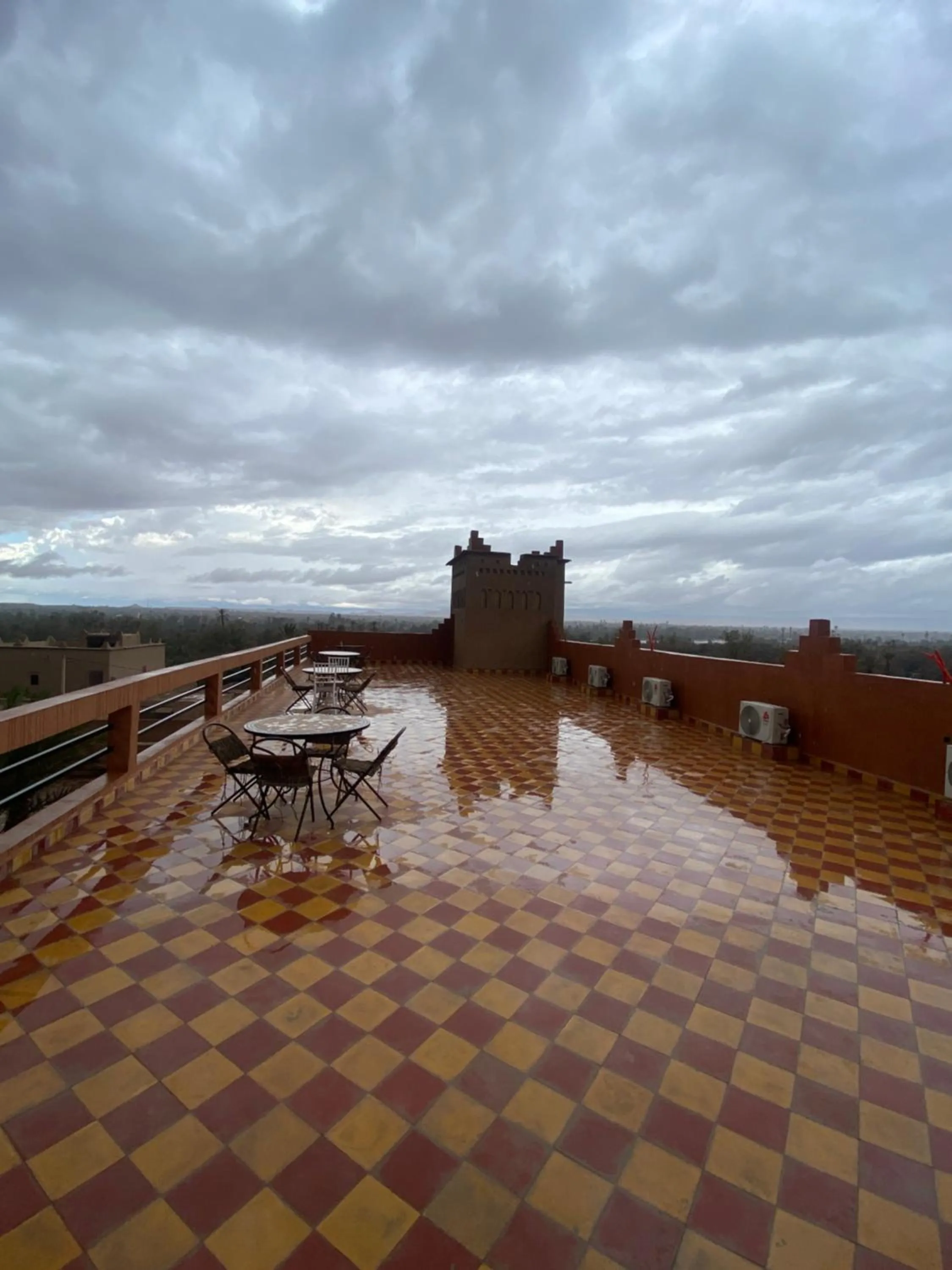 Patio in Auberge Famille Benmoro
