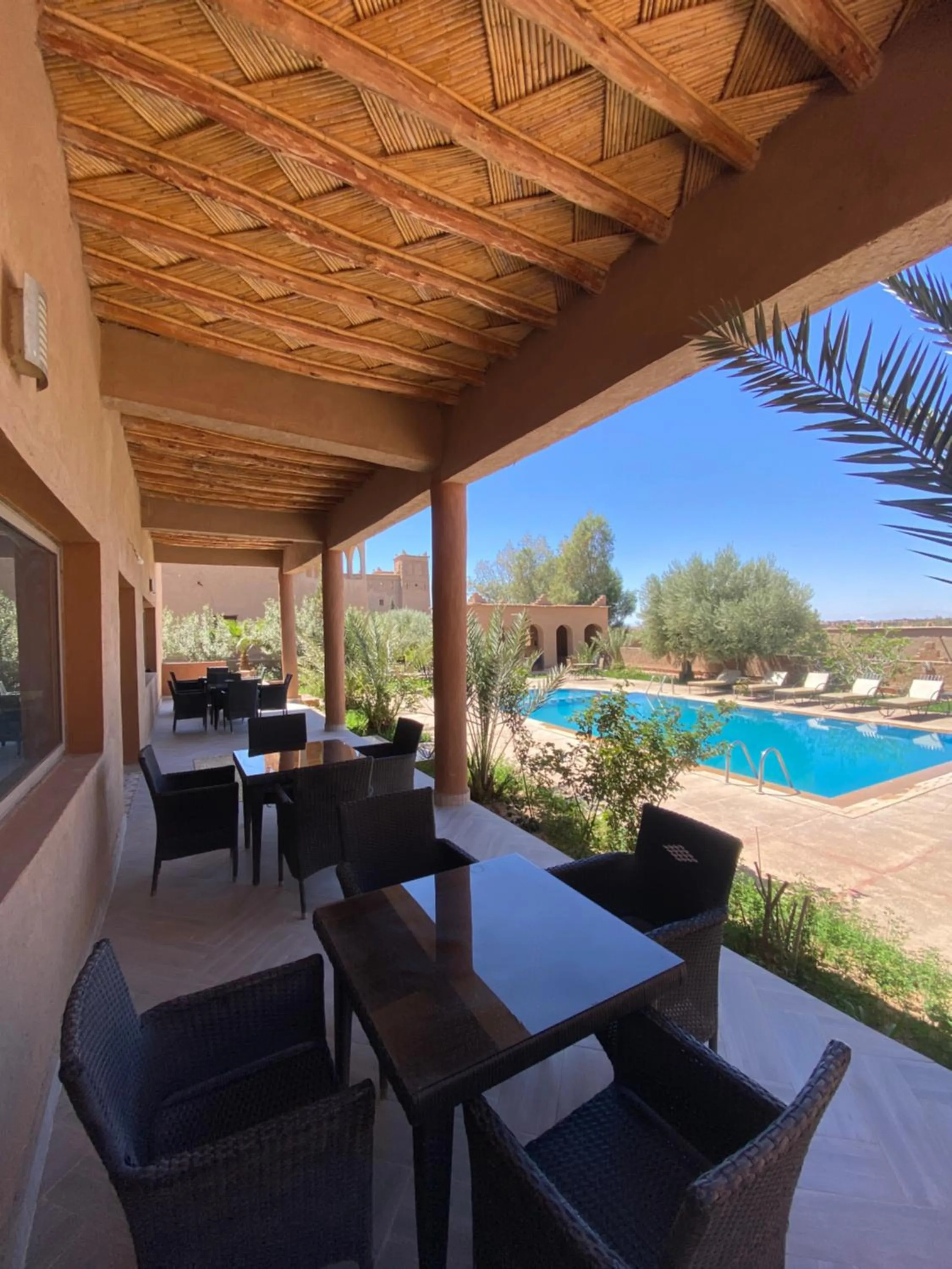 Patio in Auberge Famille Benmoro