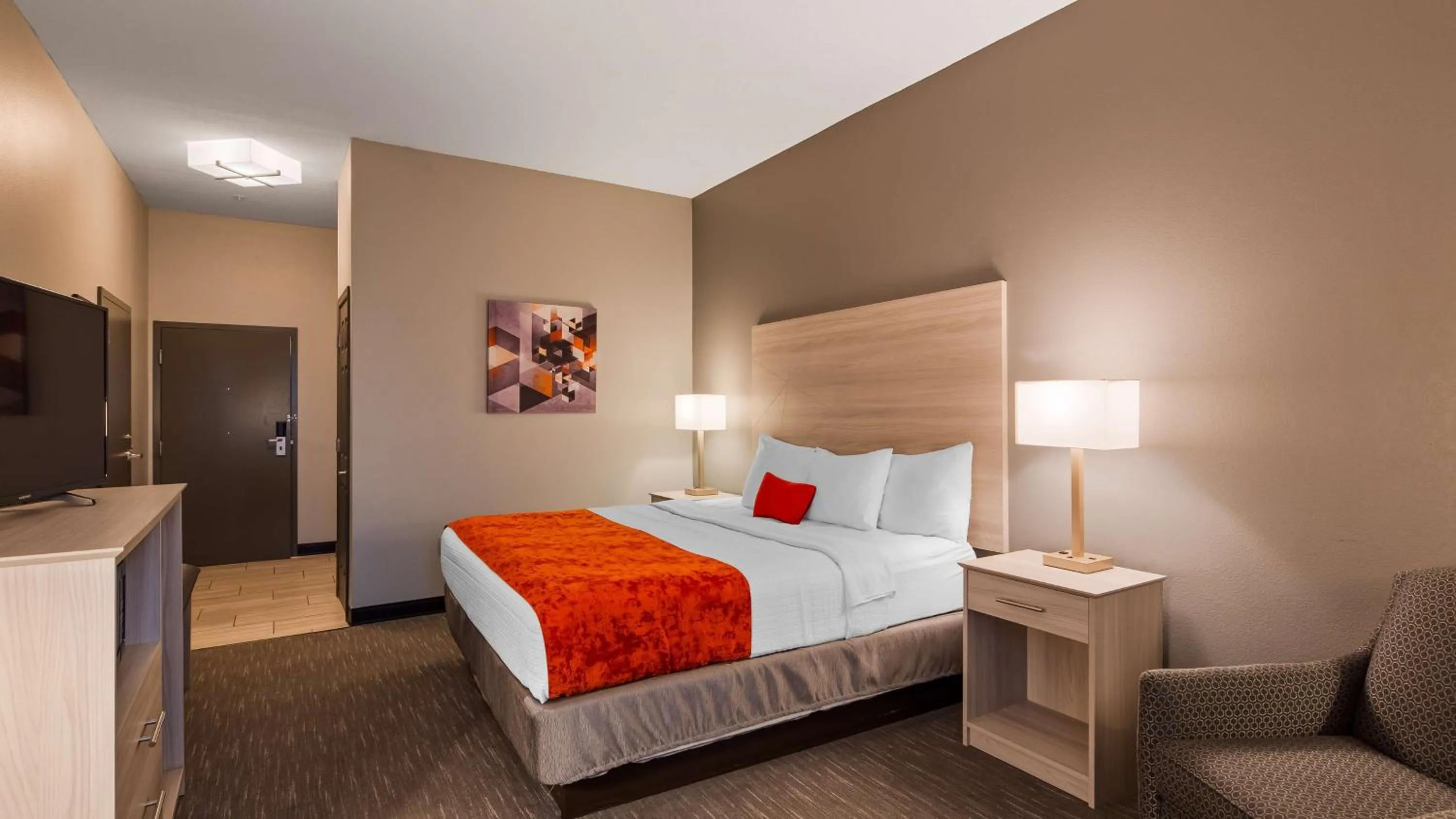 Bed in Best Western Plus New Cumberland