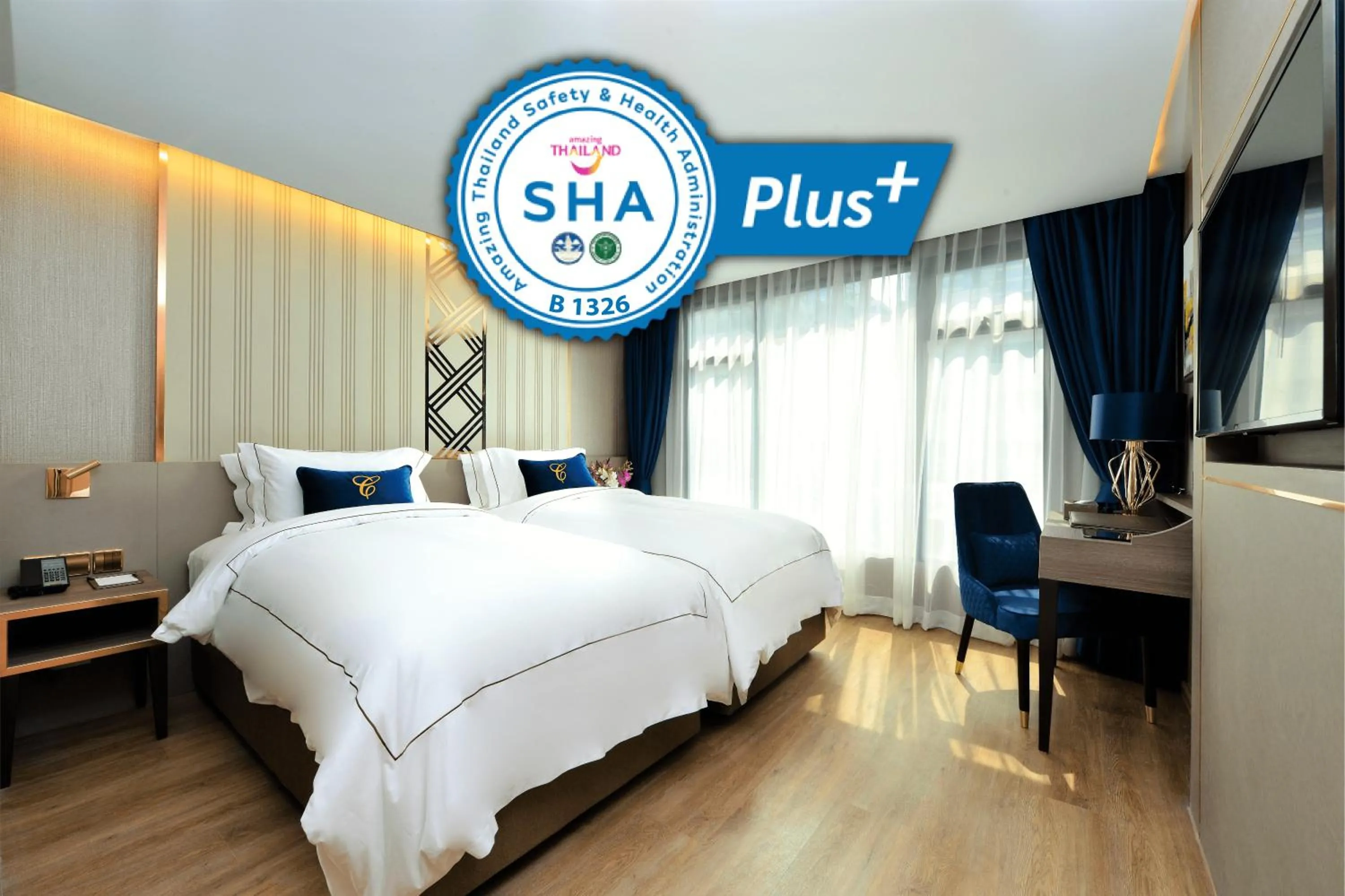 Bedroom, Bed in GLOW Sukhumvit 5