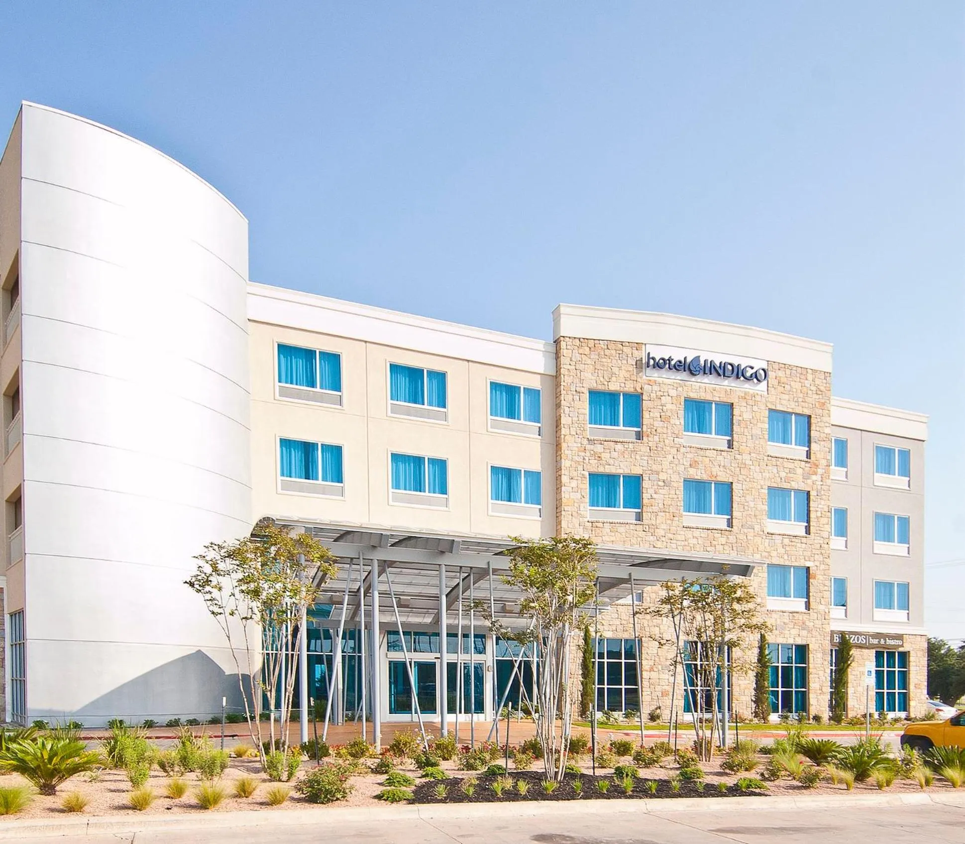 Property building in Hotel Indigo Waco by IHG