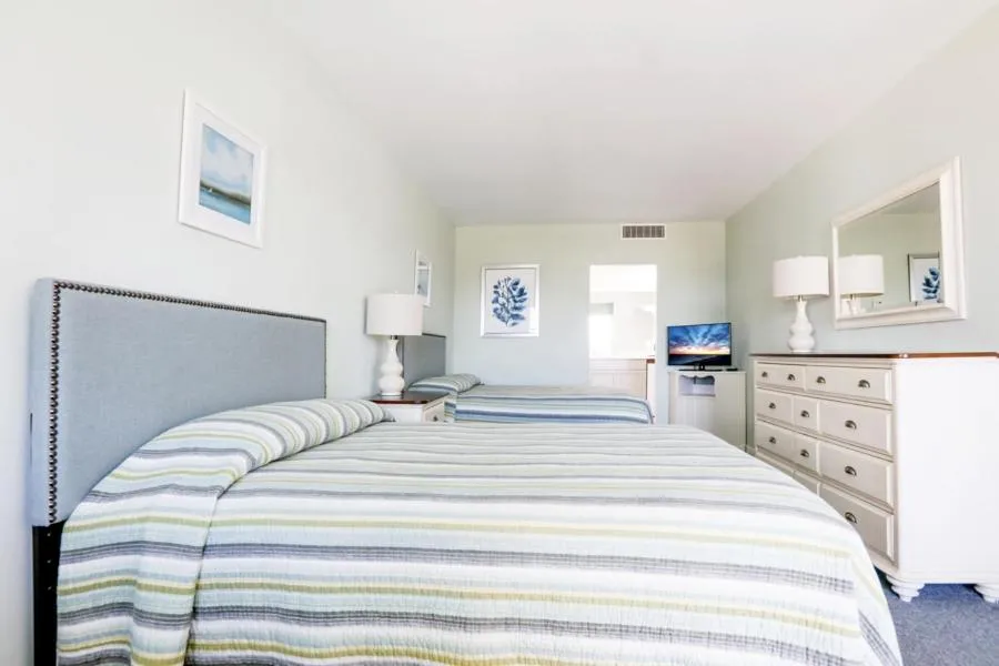 Bed in The Heritage Inn