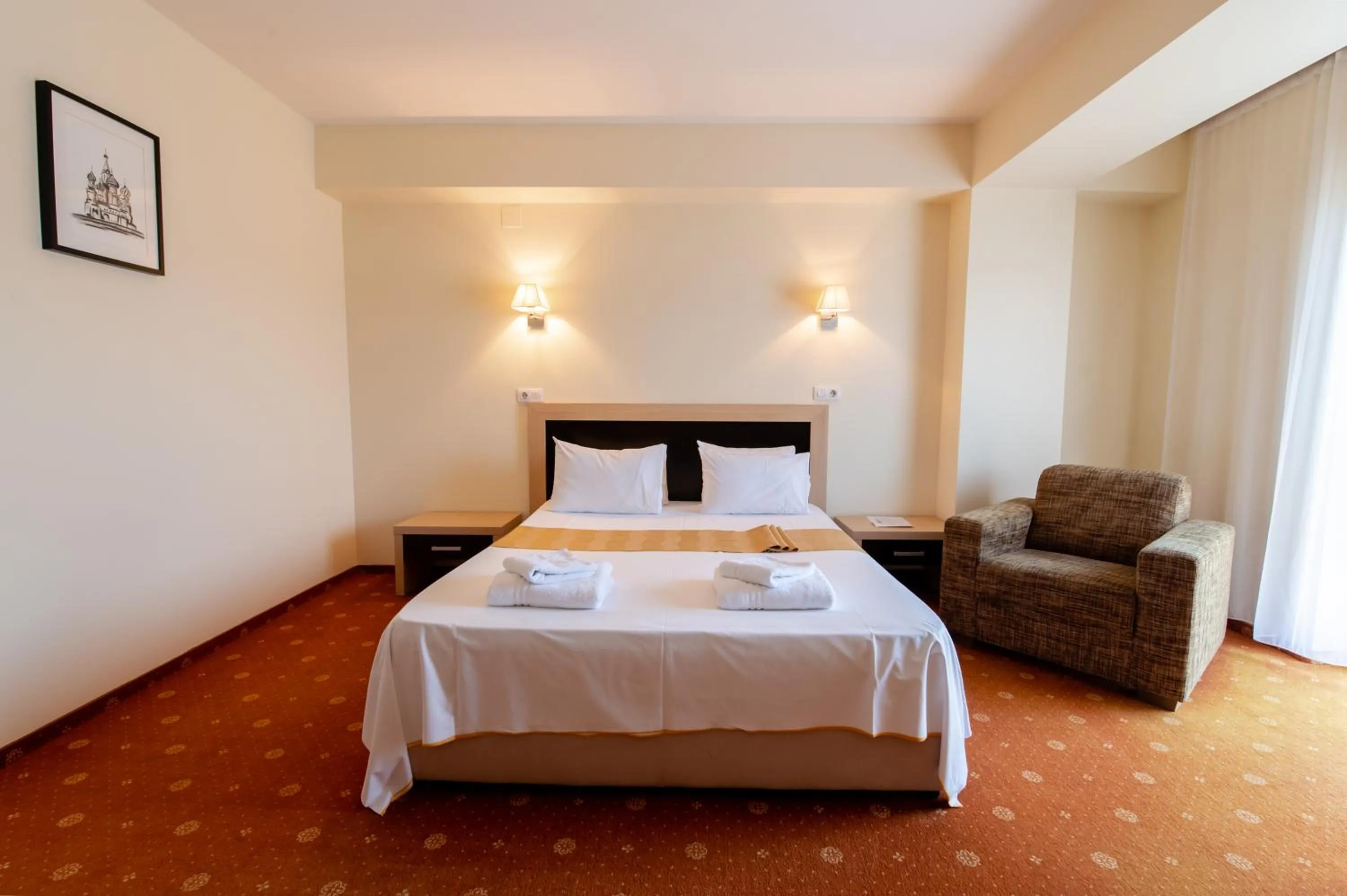 Photo of the whole room, Bed in Hotel Oxford By TimHotels