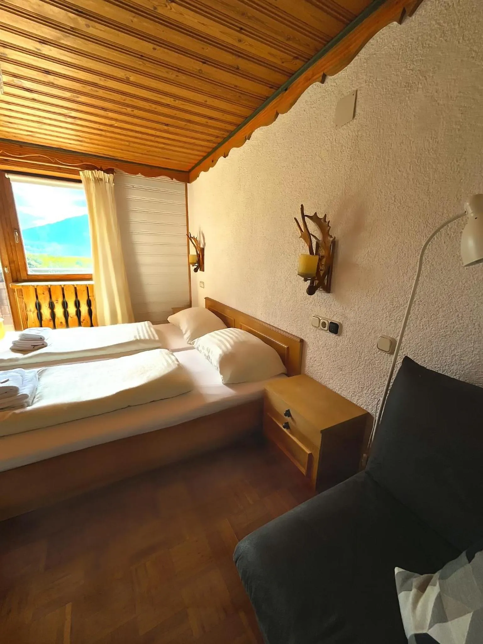 Bed in Hotel Wildrose