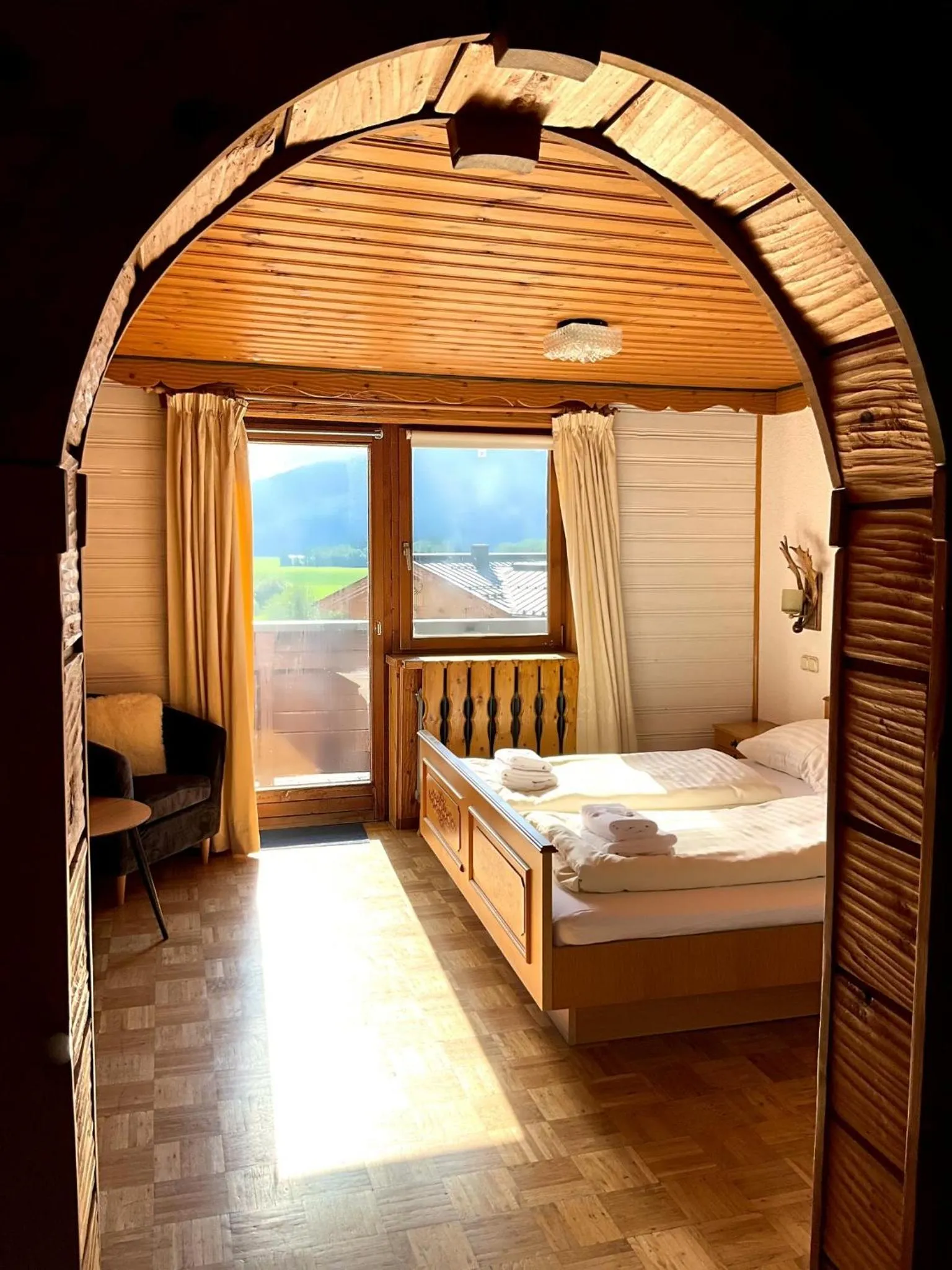 Bed in Hotel Wildrose