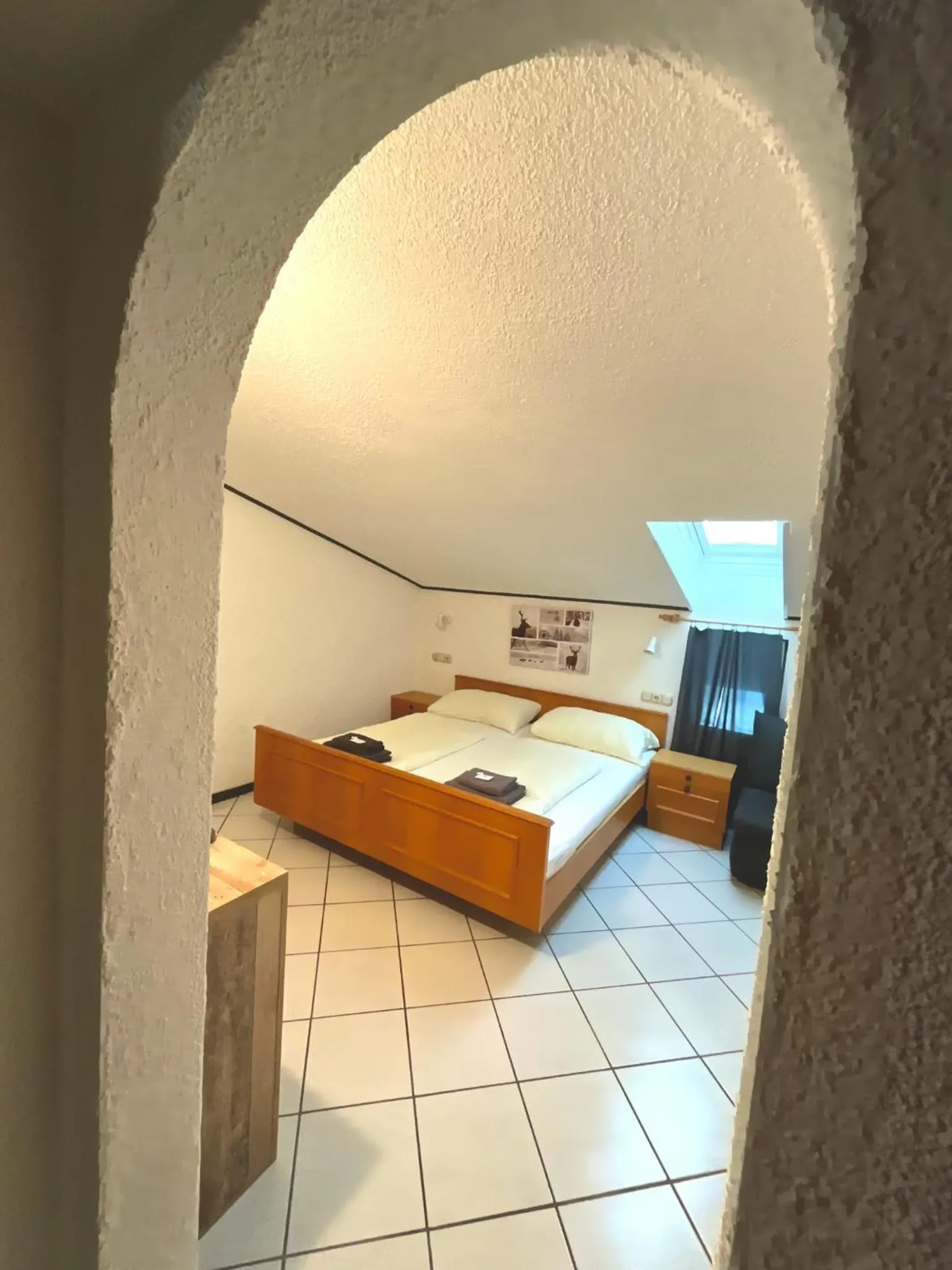 Bed in Hotel Wildrose