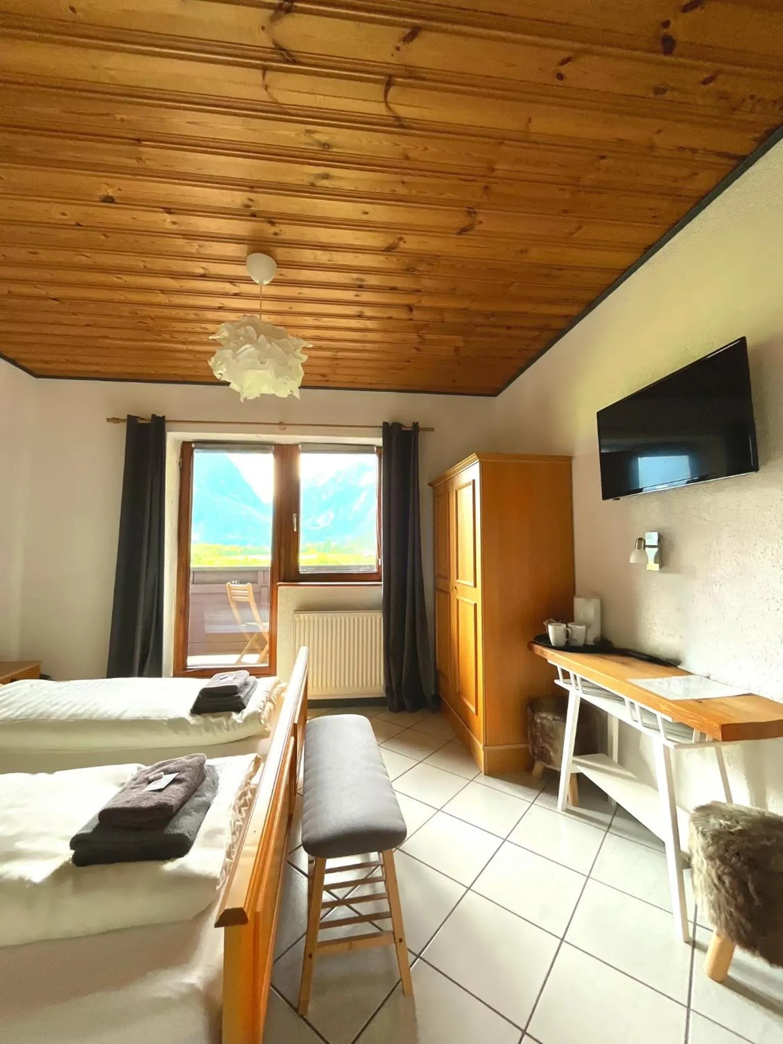 Bed in Hotel Wildrose