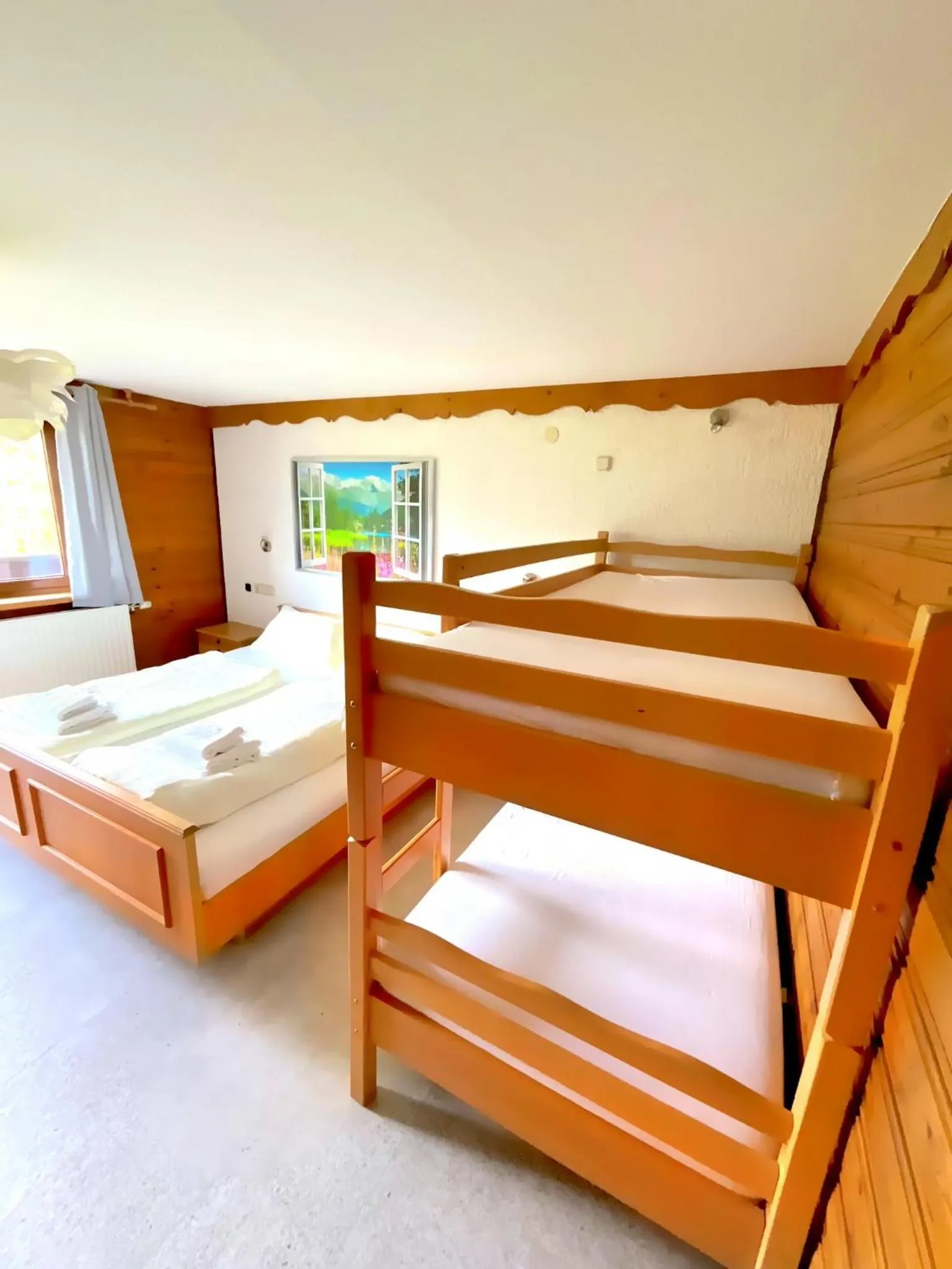 Bed in Hotel Wildrose