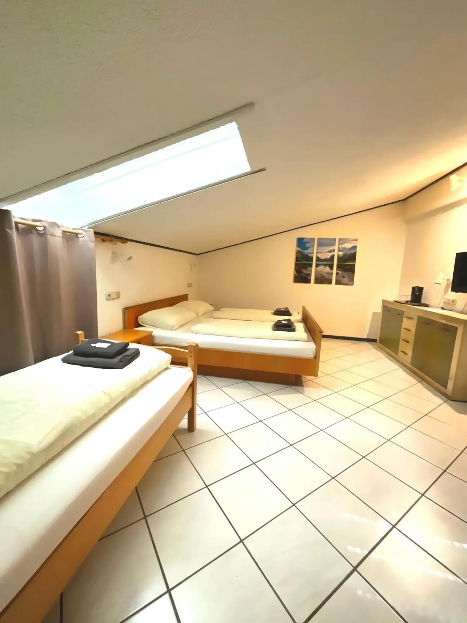 Bed in Hotel Wildrose