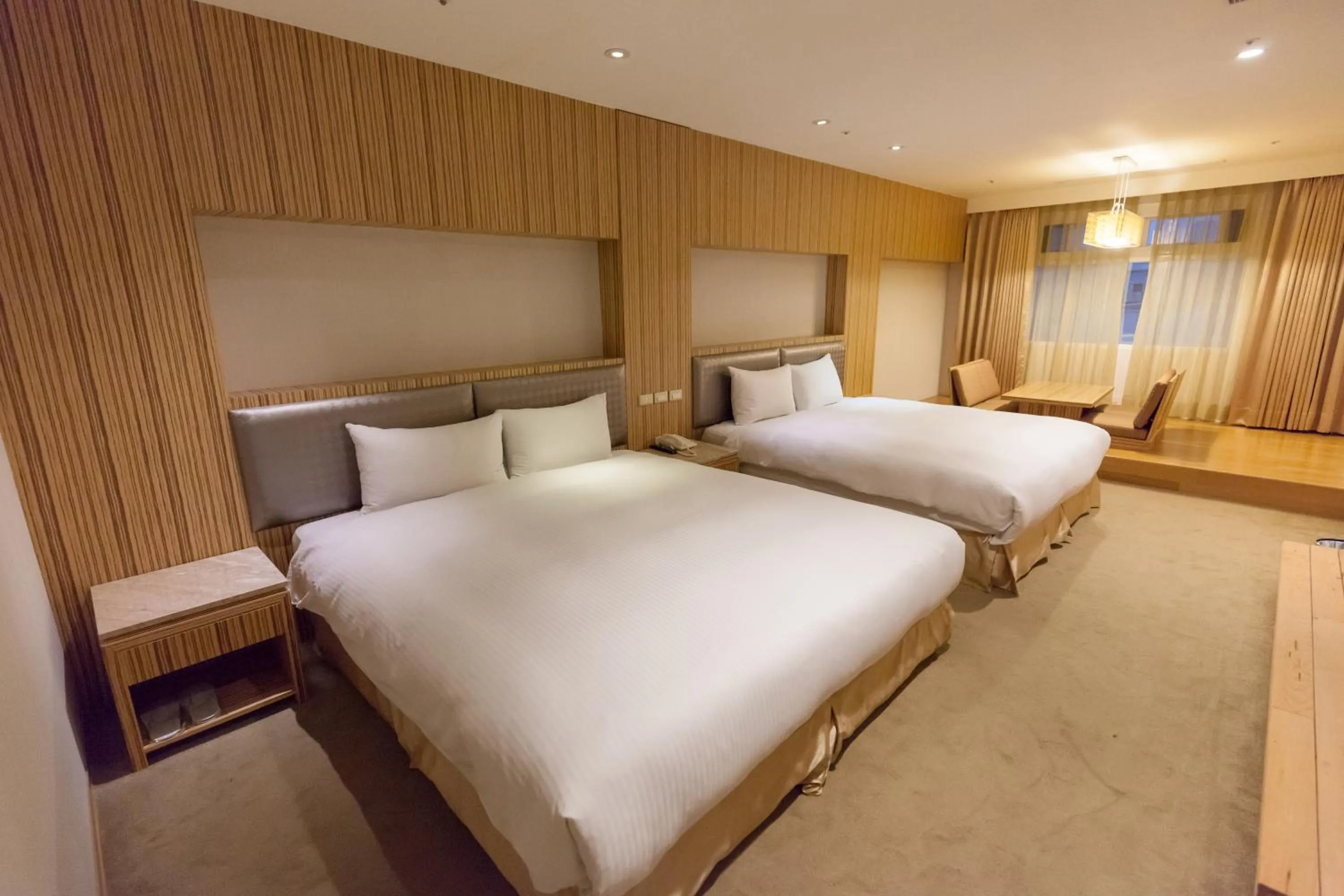 Bed in 友愛京賞國際大飯店 Yoai Jing Shang Hotel