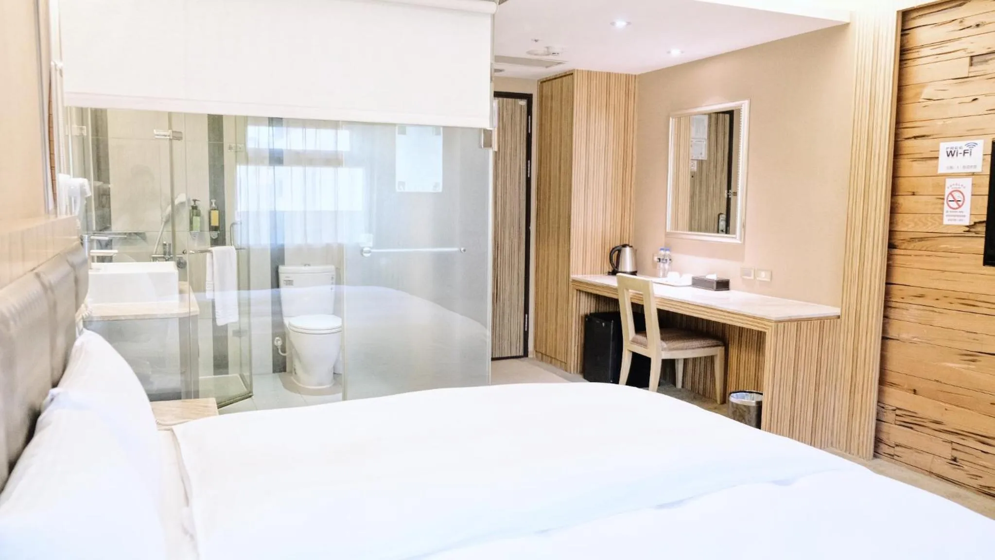 Bed in 友愛京賞國際大飯店 Yoai Jing Shang Hotel