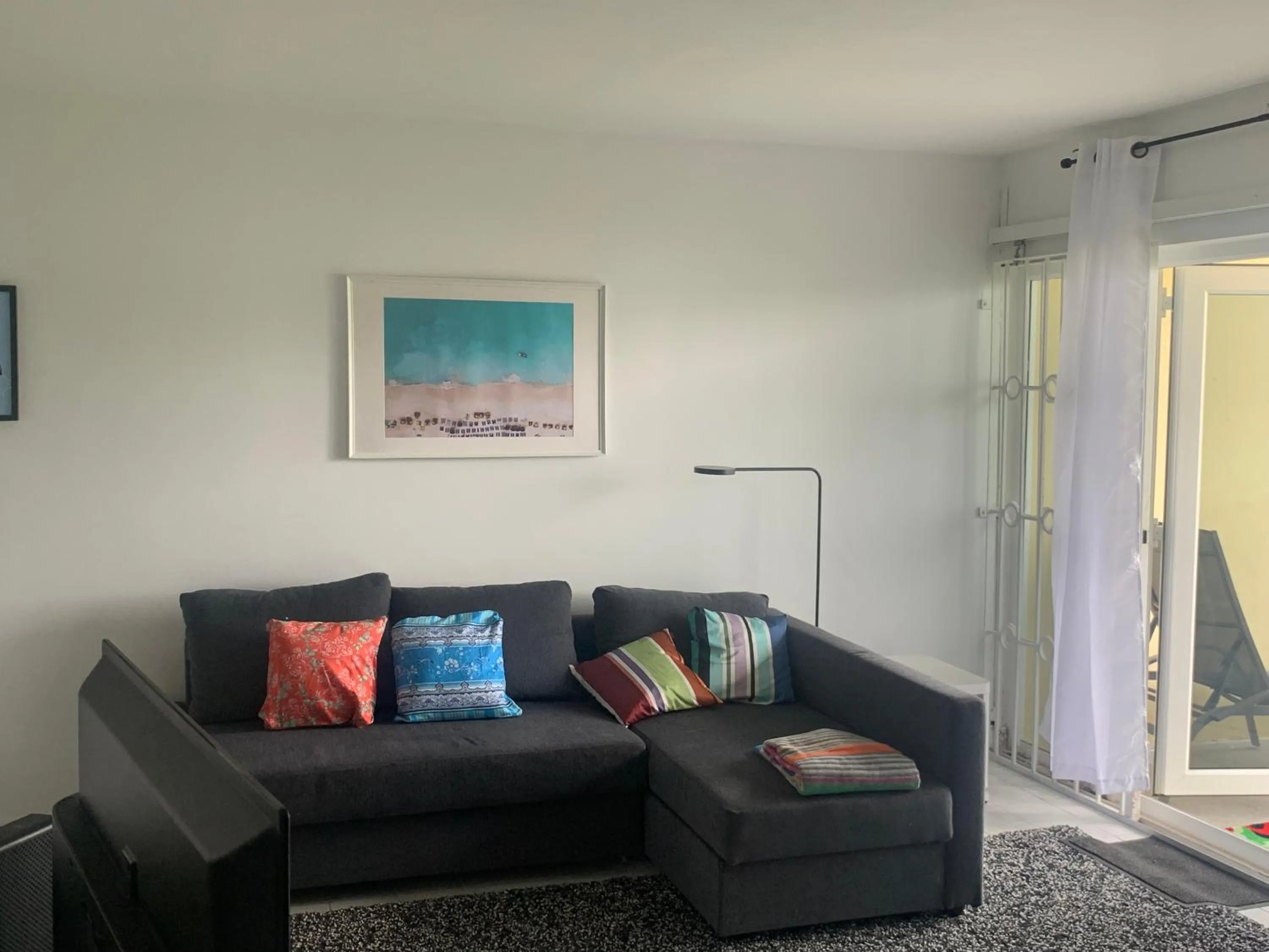 Living room in Obera Beach #105