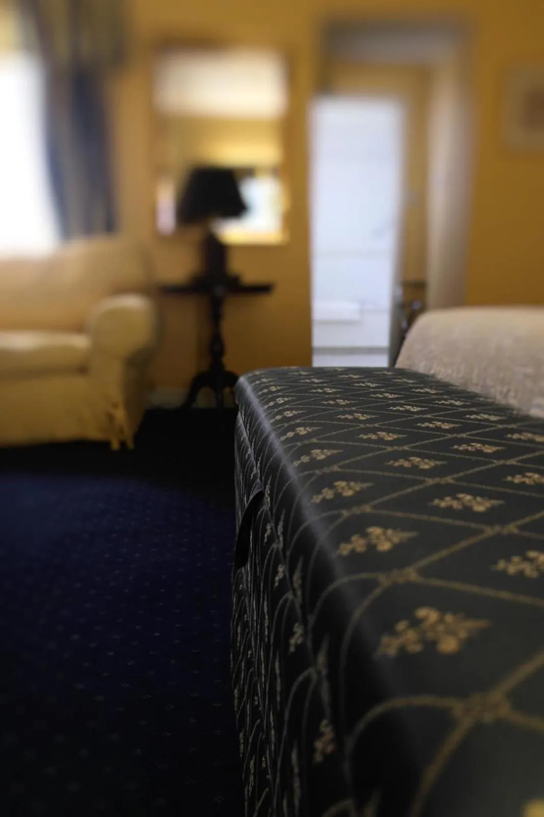 Bed in Aherne's Townhouse Hotel and Seafood Restaurant
