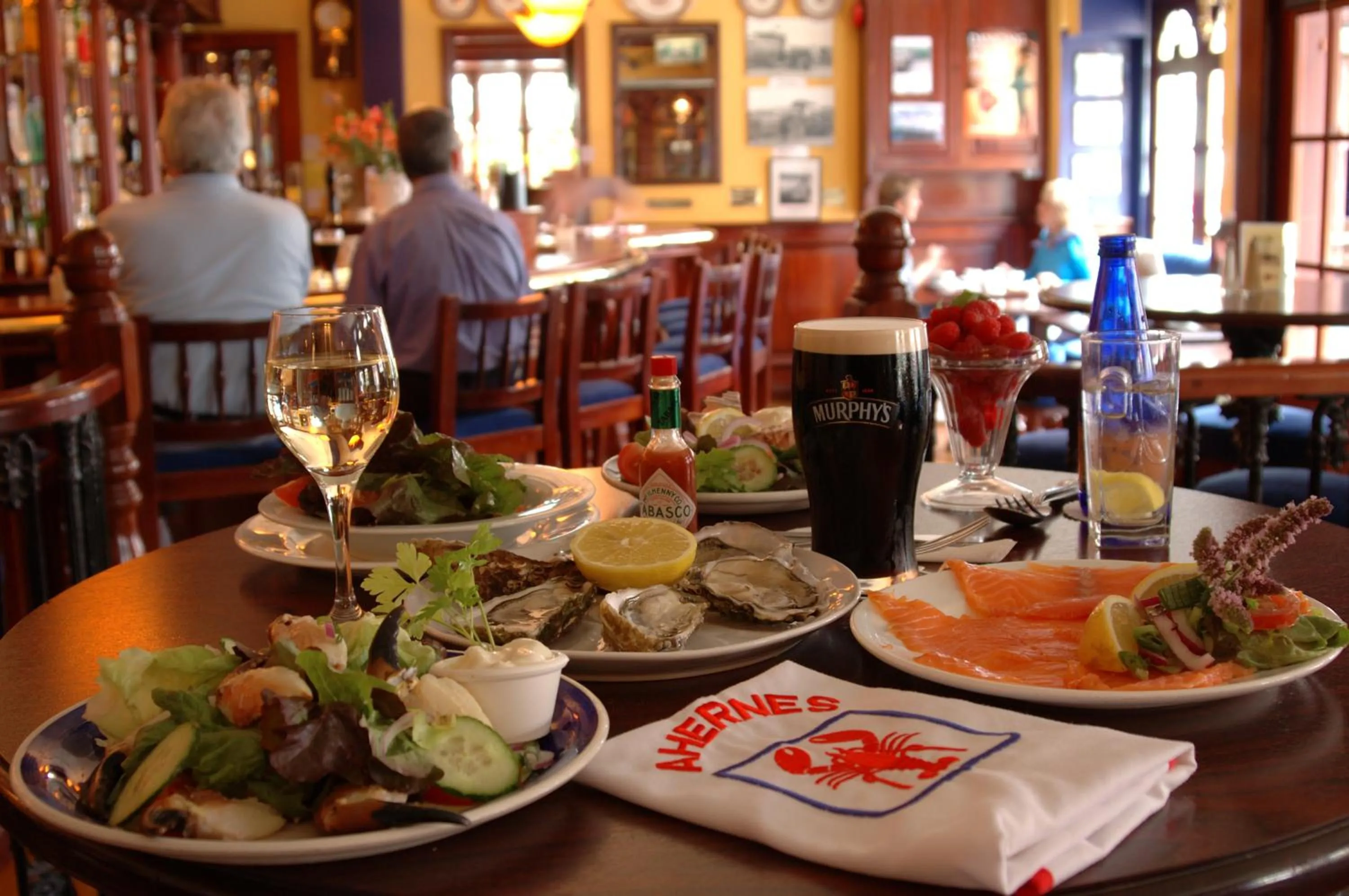 Restaurant/places to eat in Aherne's Townhouse Hotel and Seafood Restaurant
