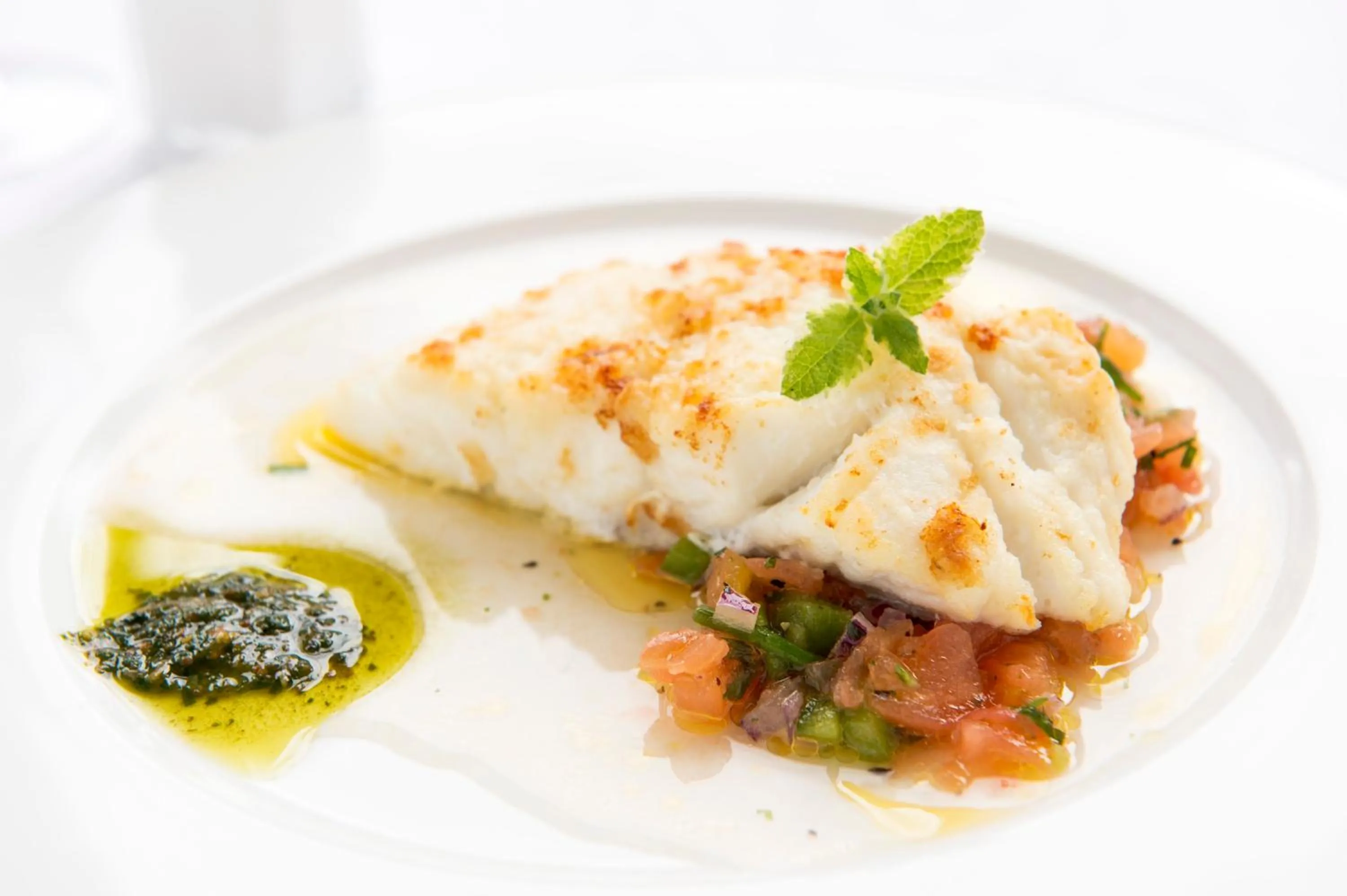 Food and drinks in Aherne's Townhouse Hotel and Seafood Restaurant