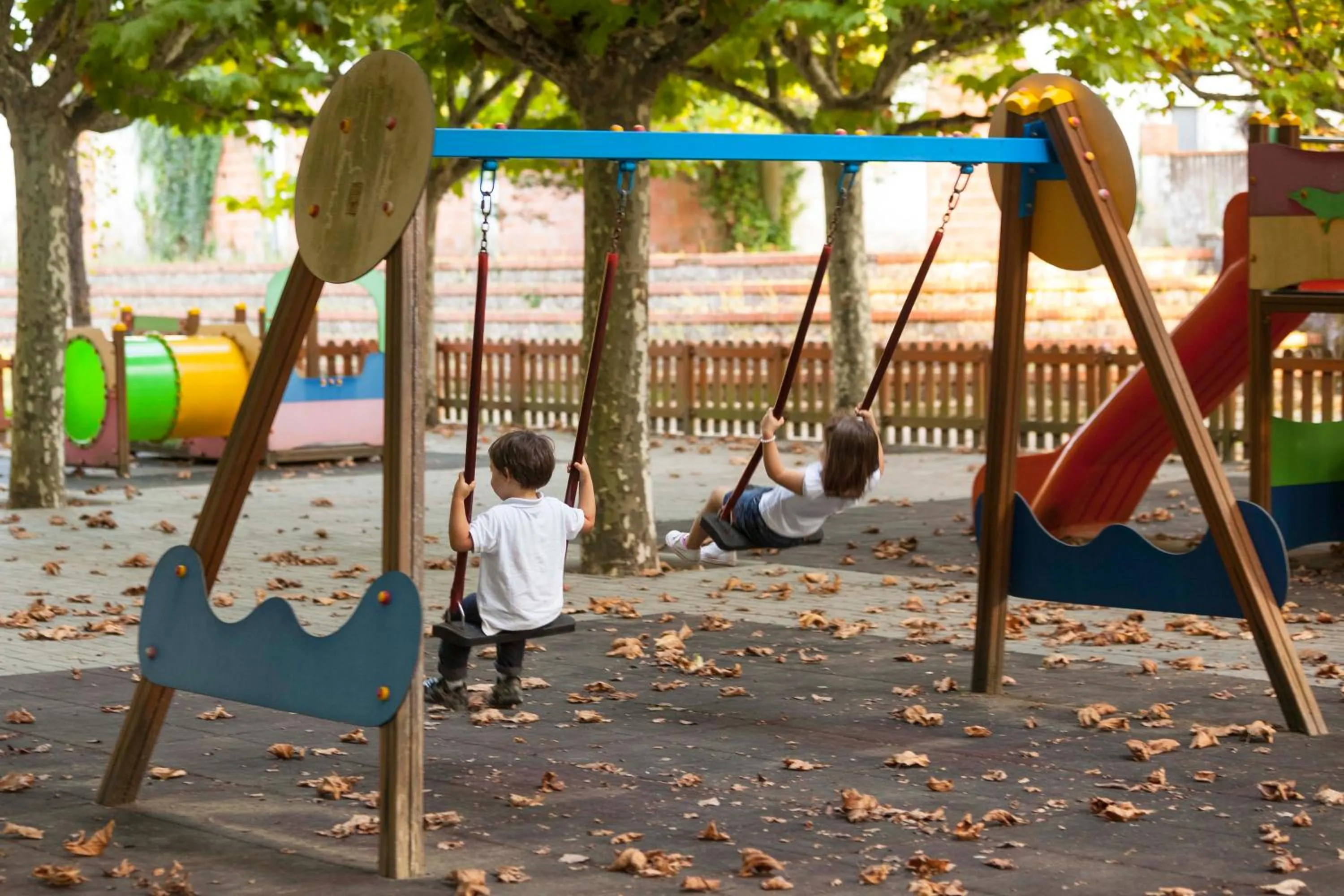 Children play ground in Hotel Termas da Curia